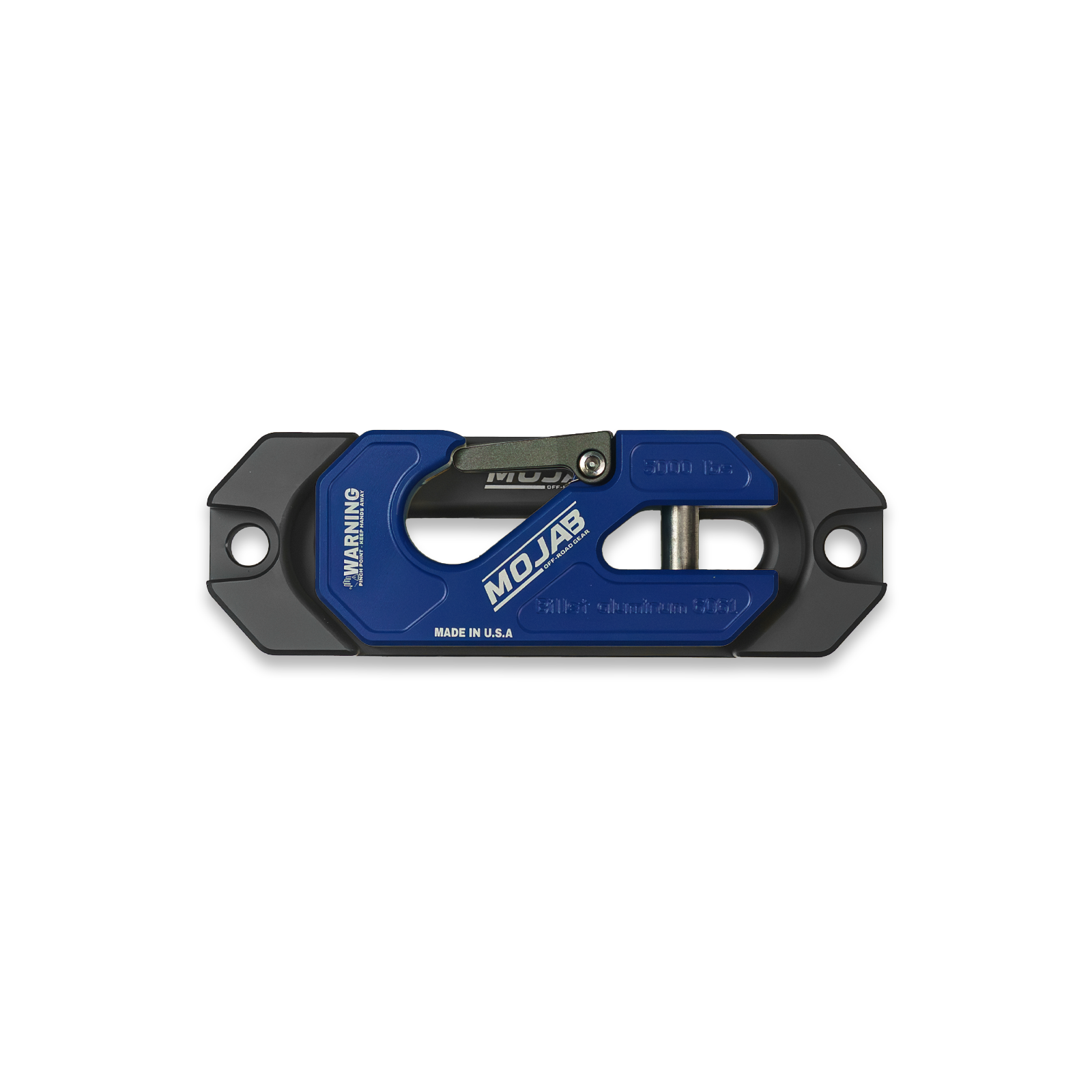 Side By Side / UTV Aluminum Recessed Winch Shackle with Fairlead Kit. (LIFE TIME WARRANTY*)