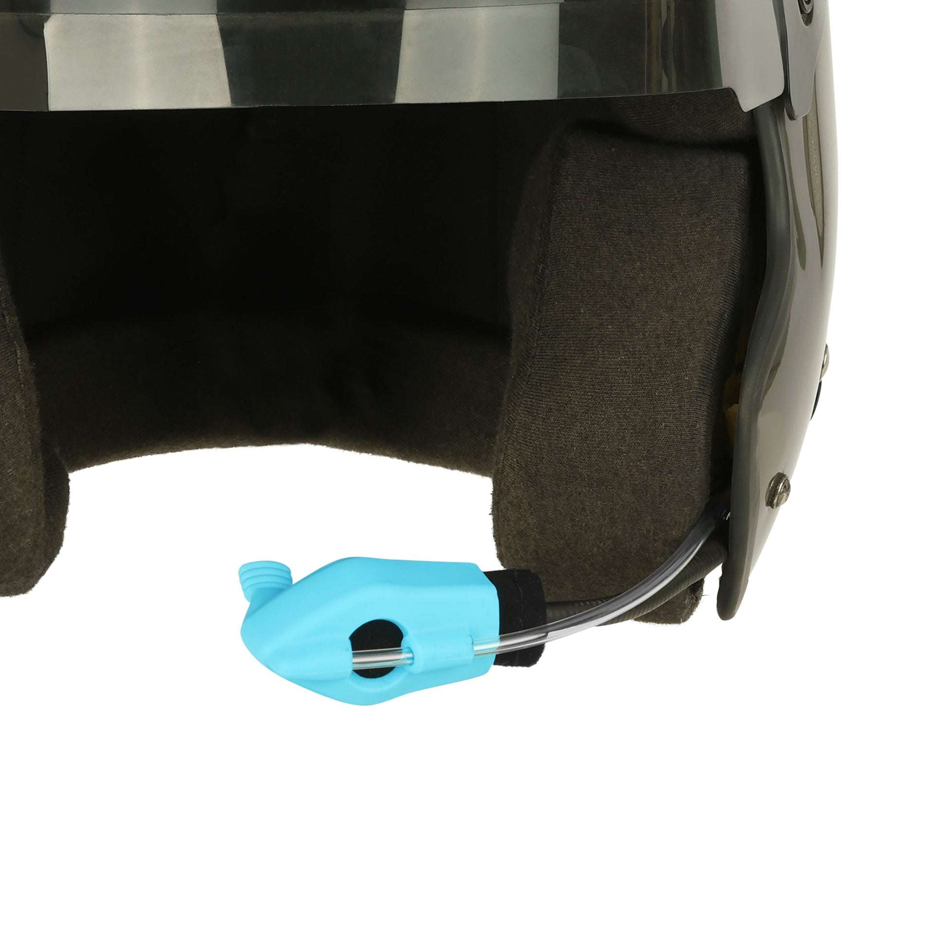FluidLogic Aquacom Baja silicone mic boot for helmet microphones, clear audio, easy installation and cleaning