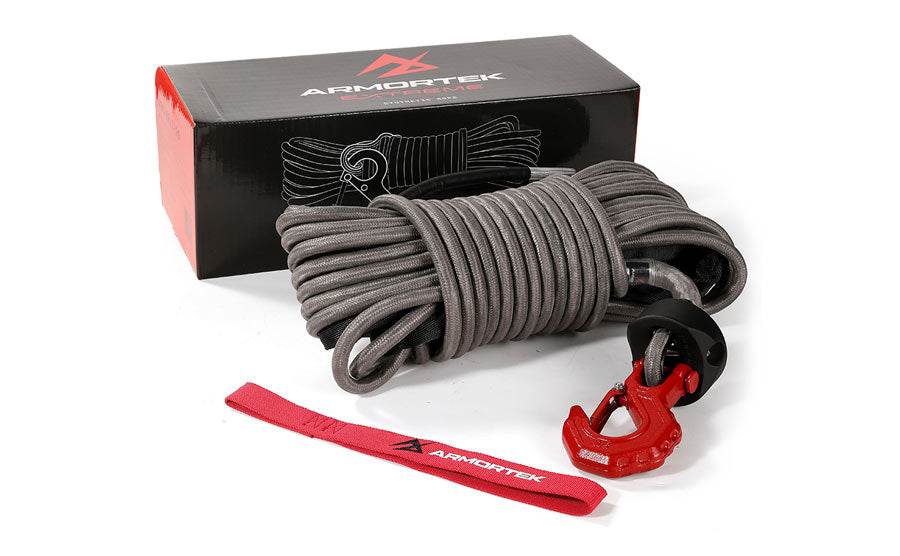 Armortek Extreme Synthetic Rope Kit | 1/2" x 65.6' | MBL 28,800 LBS