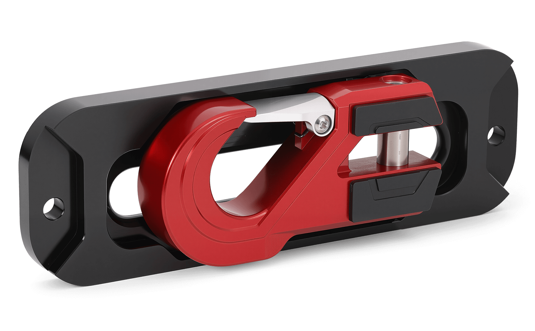 Armortek Hawse Fairlead and Hook Kit made of aviation-grade aluminum with 16,000-lb rating and UV-resistant anodized finish for winch rope protection and durability.