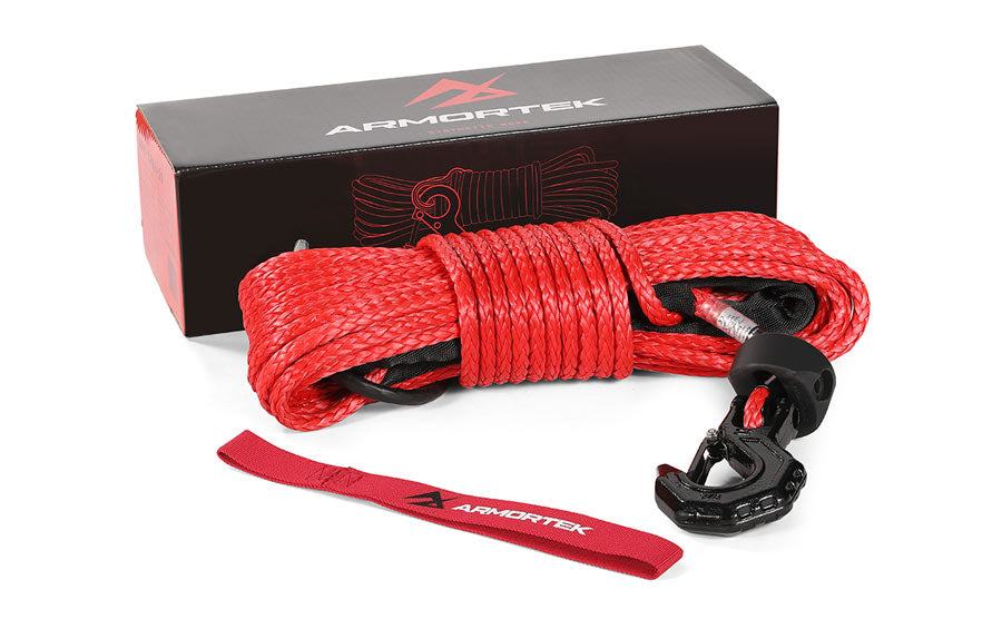 Armortek Synthetic Rope Kit 5/16" x 82' - MBL 17,400 LBS | Strong