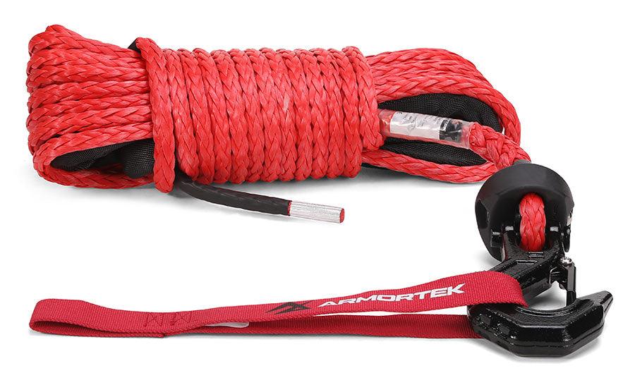 Armortek Synthetic Rope Kit 3/8" x 50' - MBL 22,700 LBS. | Heavy-Duty