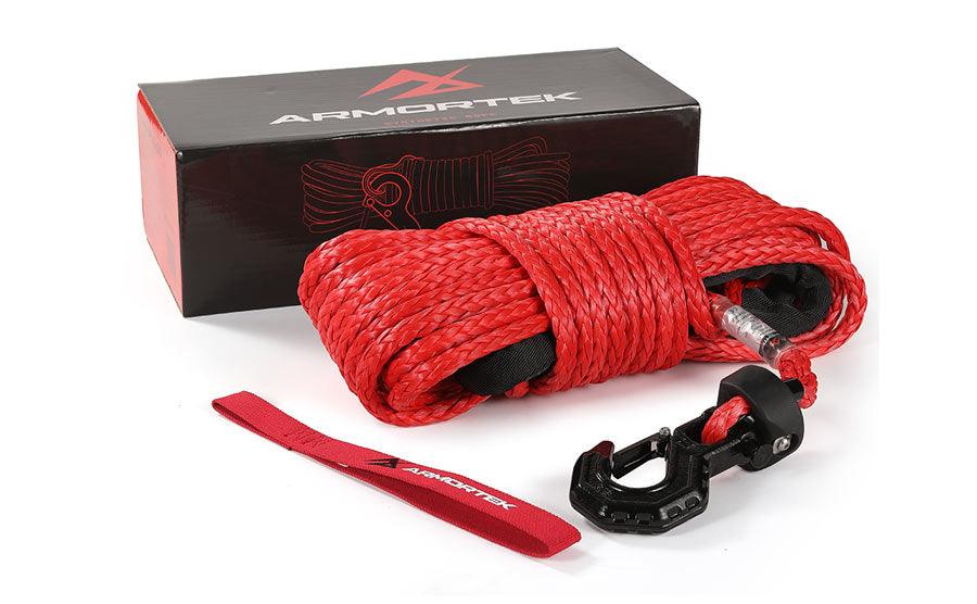 Armortek Synthetic Rope Kit | 3/8" x 82' | MBL 22,700 LBS | Strong