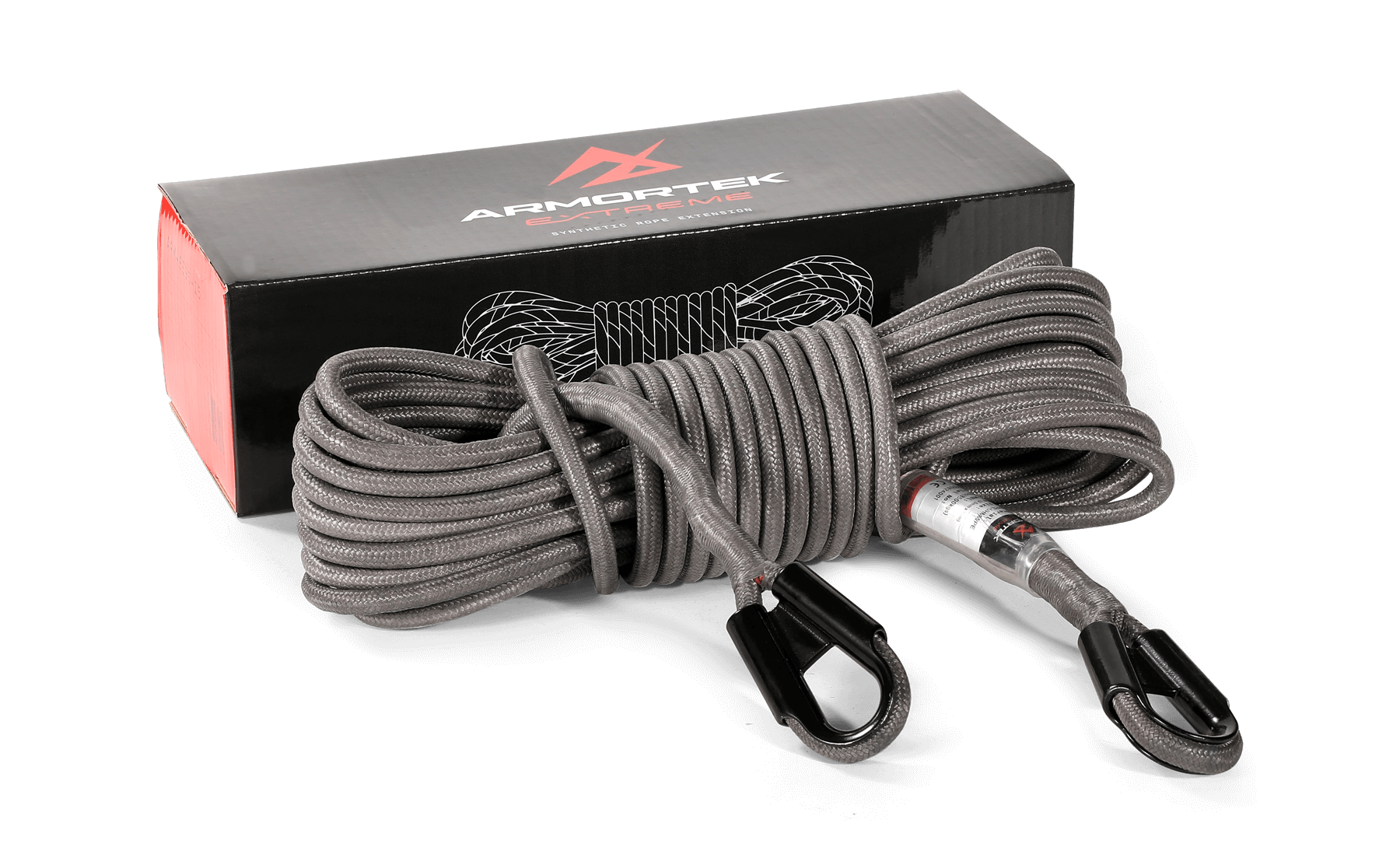 Armortek Extreme Synthetic Rope Extension | 3/8" x 50' | MBL 18,700 LBS