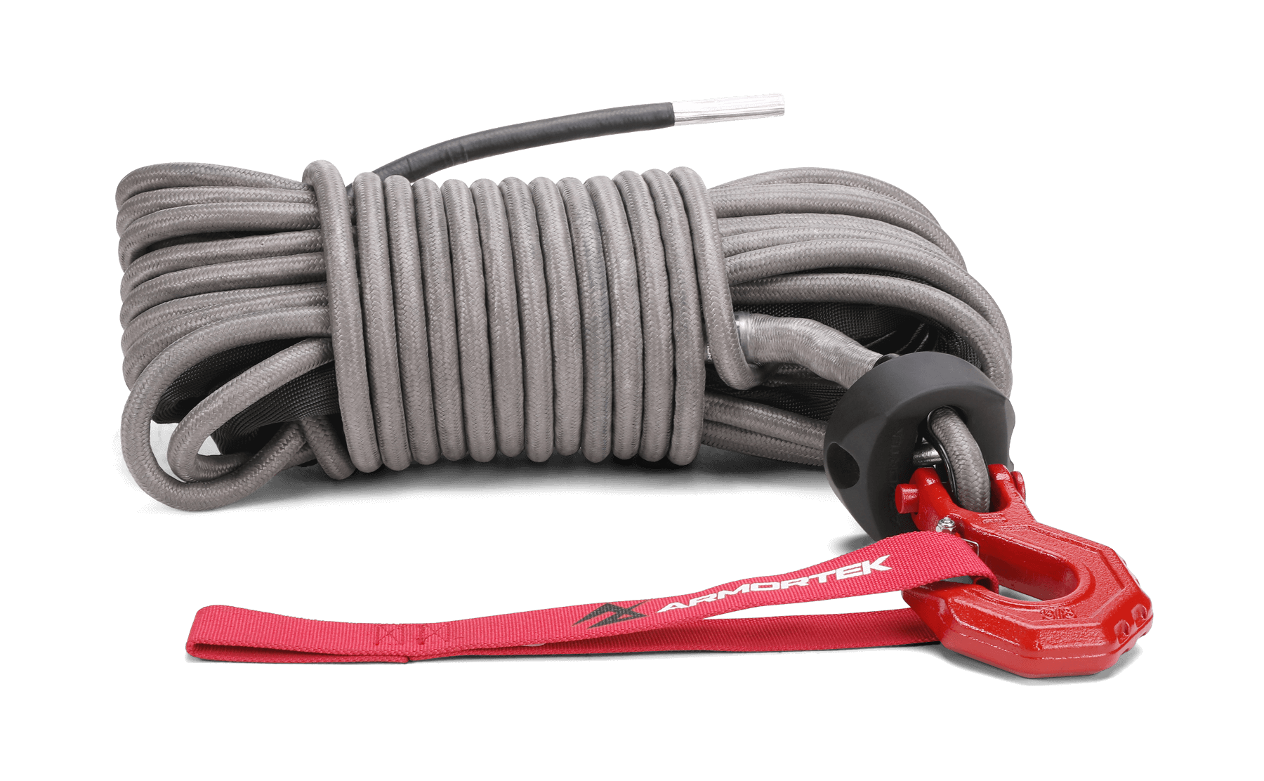 Armortek Extreme Synthetic Rope Kit | 1/2" x 65.6' | Solid Winch Rope