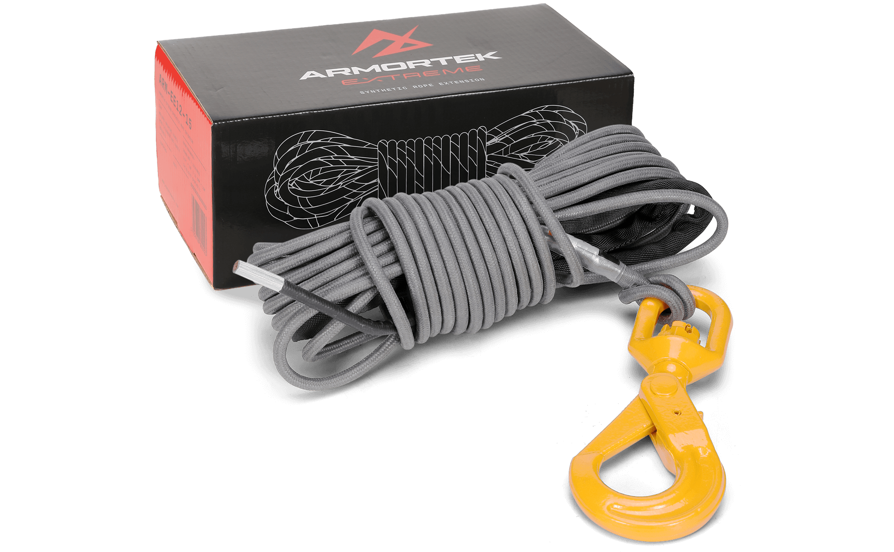 Armortek Extreme Synthetic Rope Kit - 3/8" x 50' Winch Line