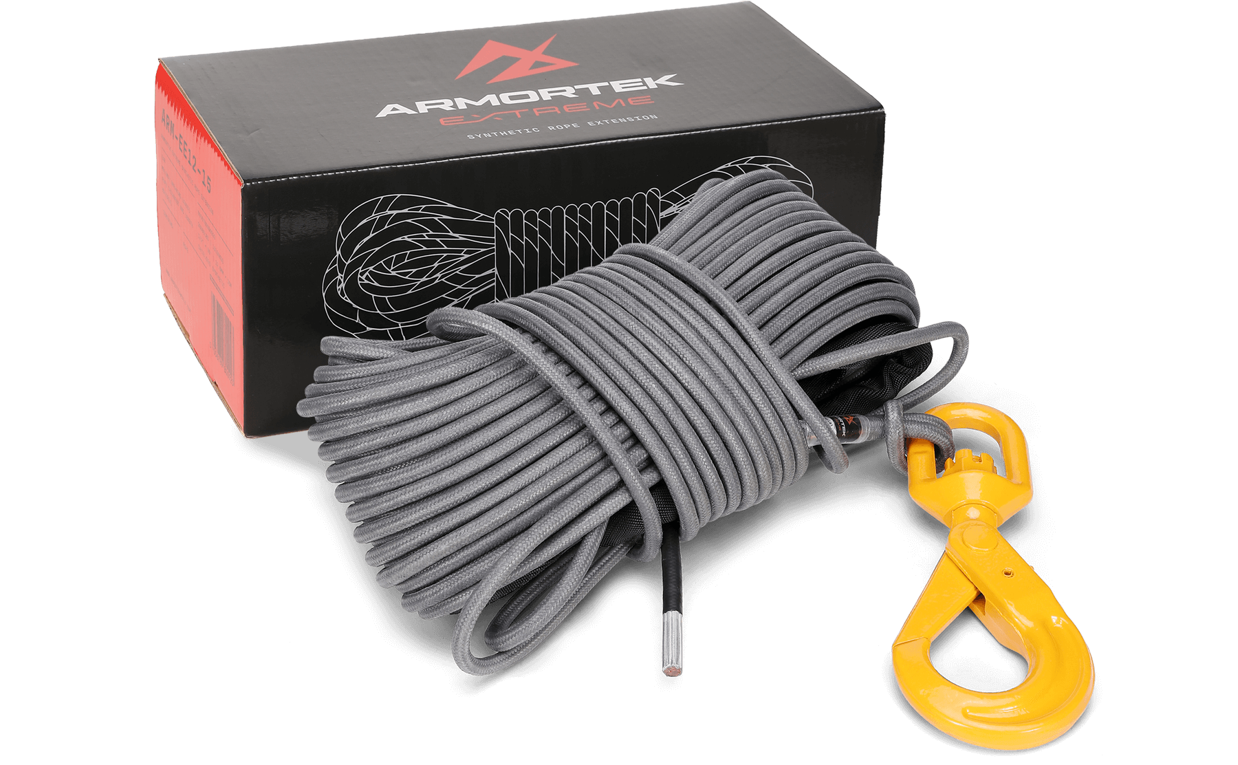 Armortek Extreme Synthetic Rope Kit | 3/8" x 150' | MBL 18,700 LBS
