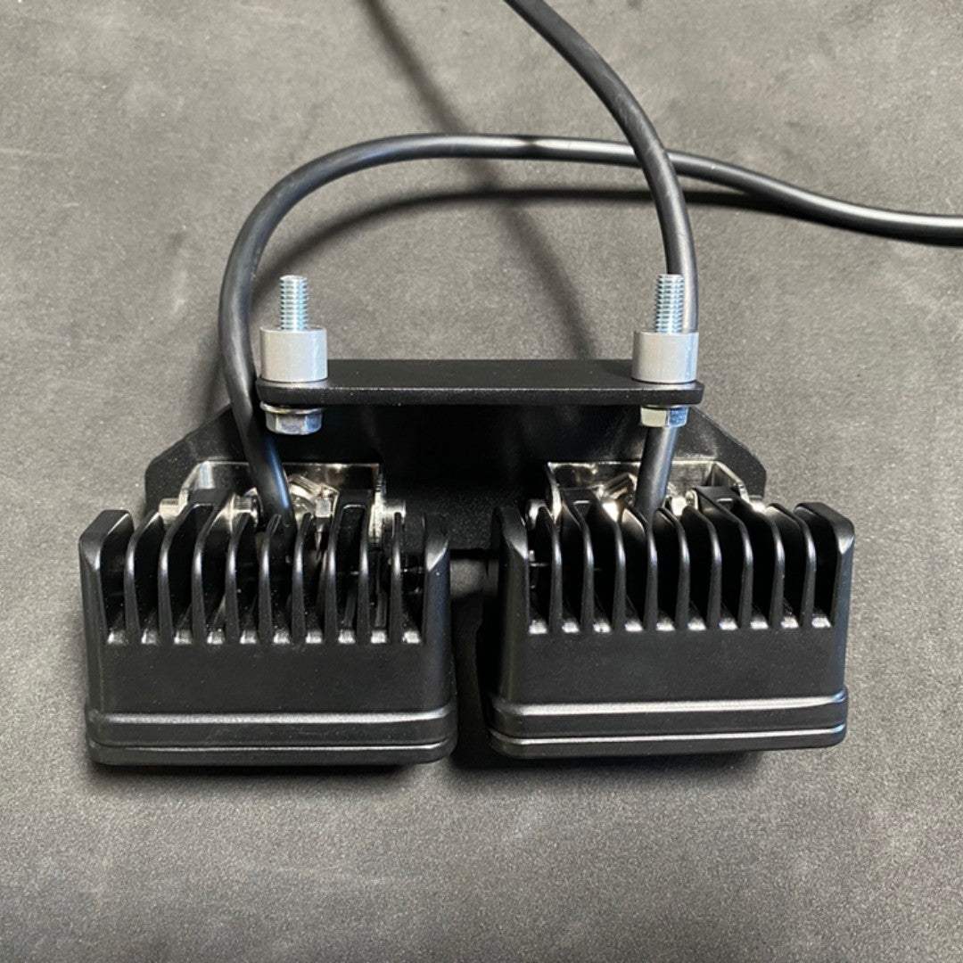 ATC Maverick R Hood Kit - Dual LED Pod Mounting Solution for Can-Am