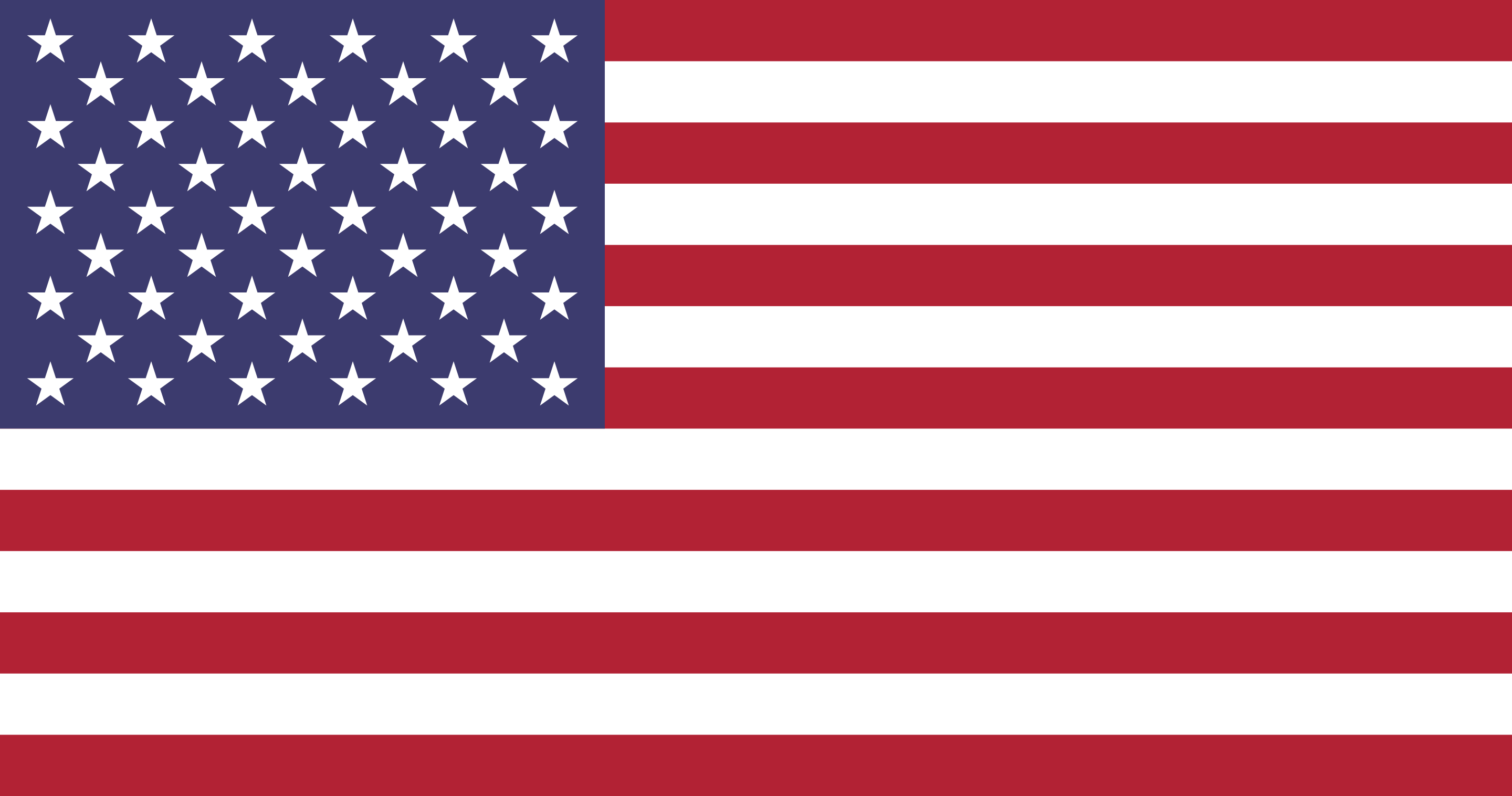 American 3x5 flag with 50 stars and 13 stripes, durable polyester with brass grommets for easy display