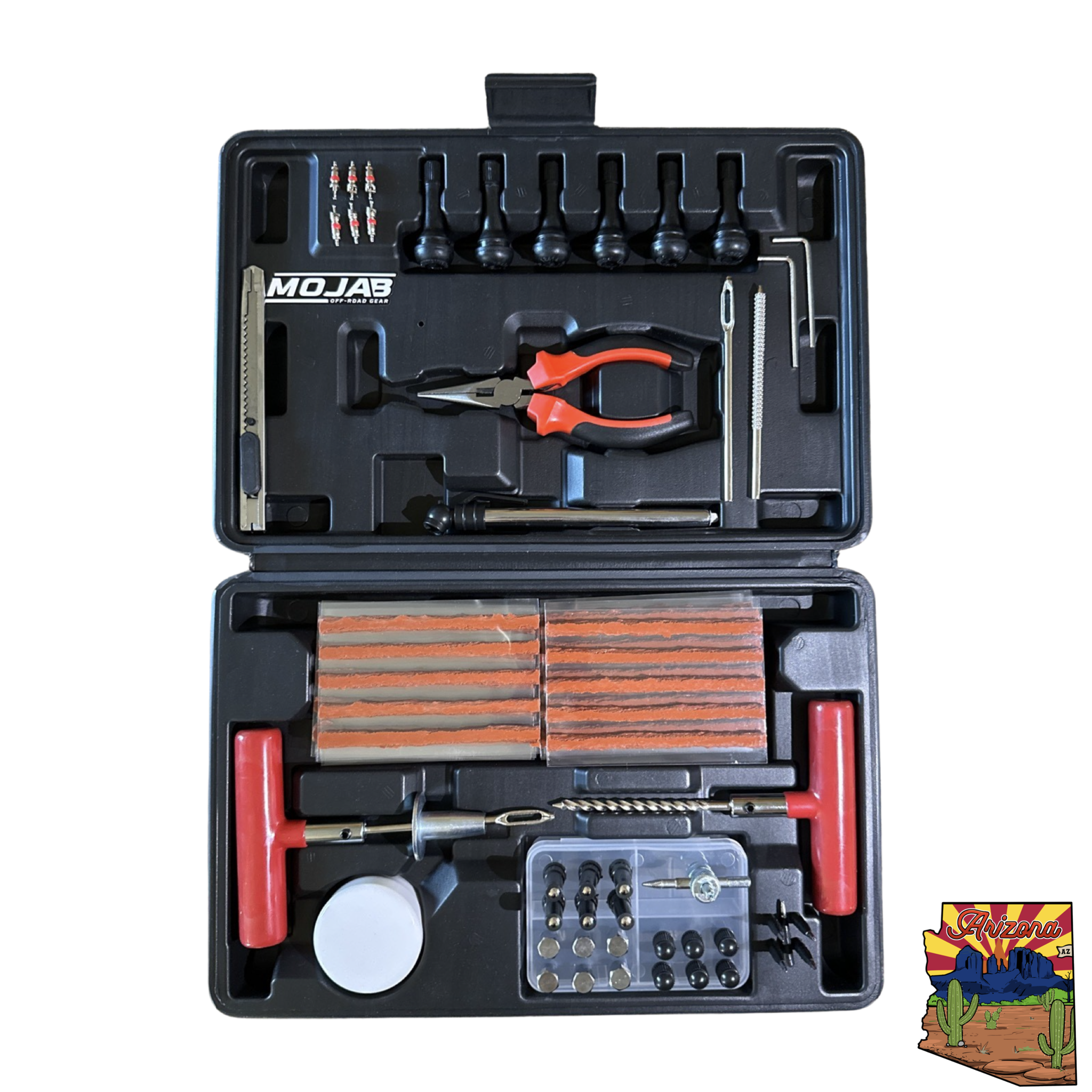 Tire Repair Kit - 96-Piece Set for Vehicle Emergency Repairs
