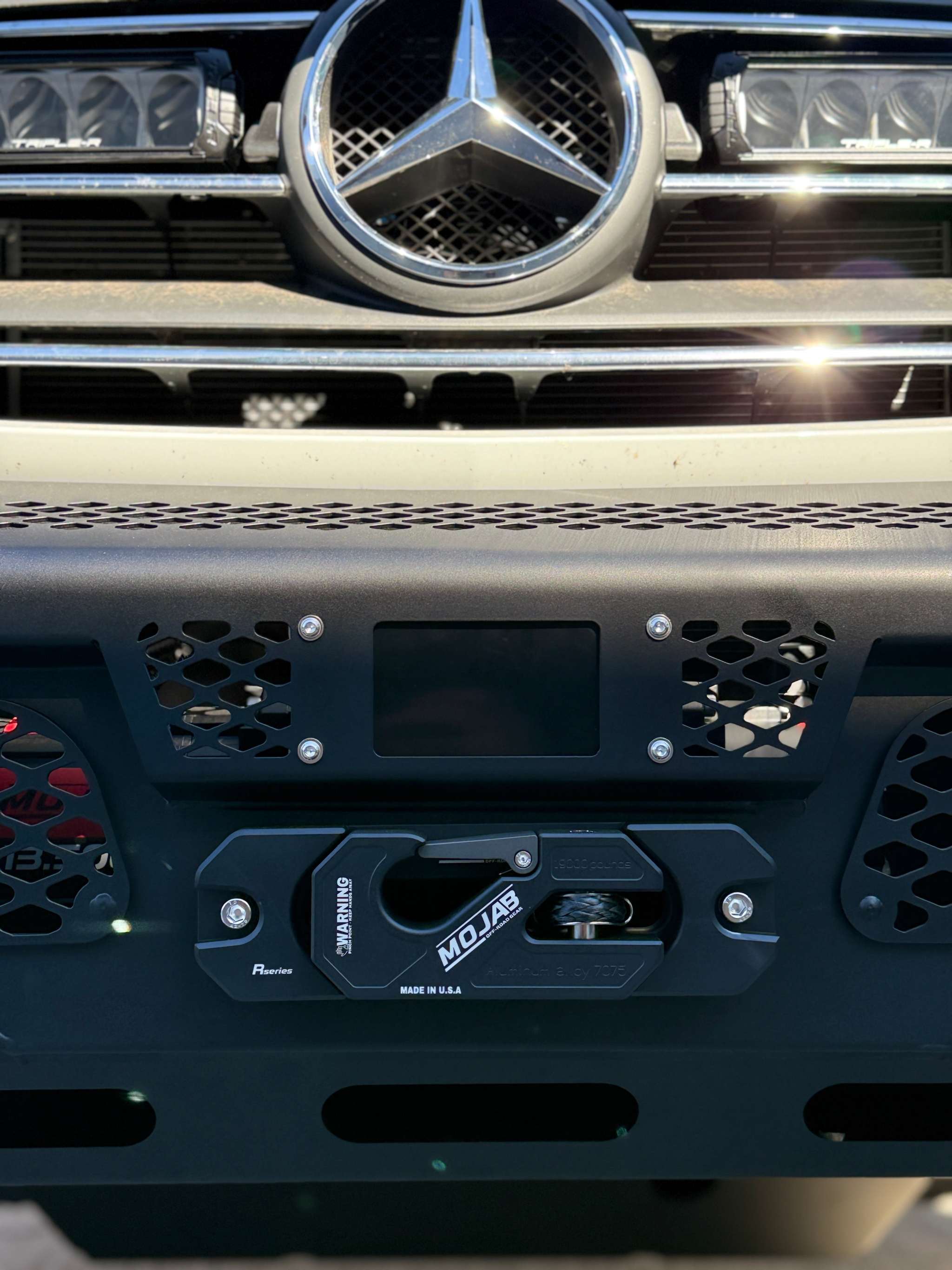 Aluminum Recessed Winch Shackle with Fairlead Kit - USA Made