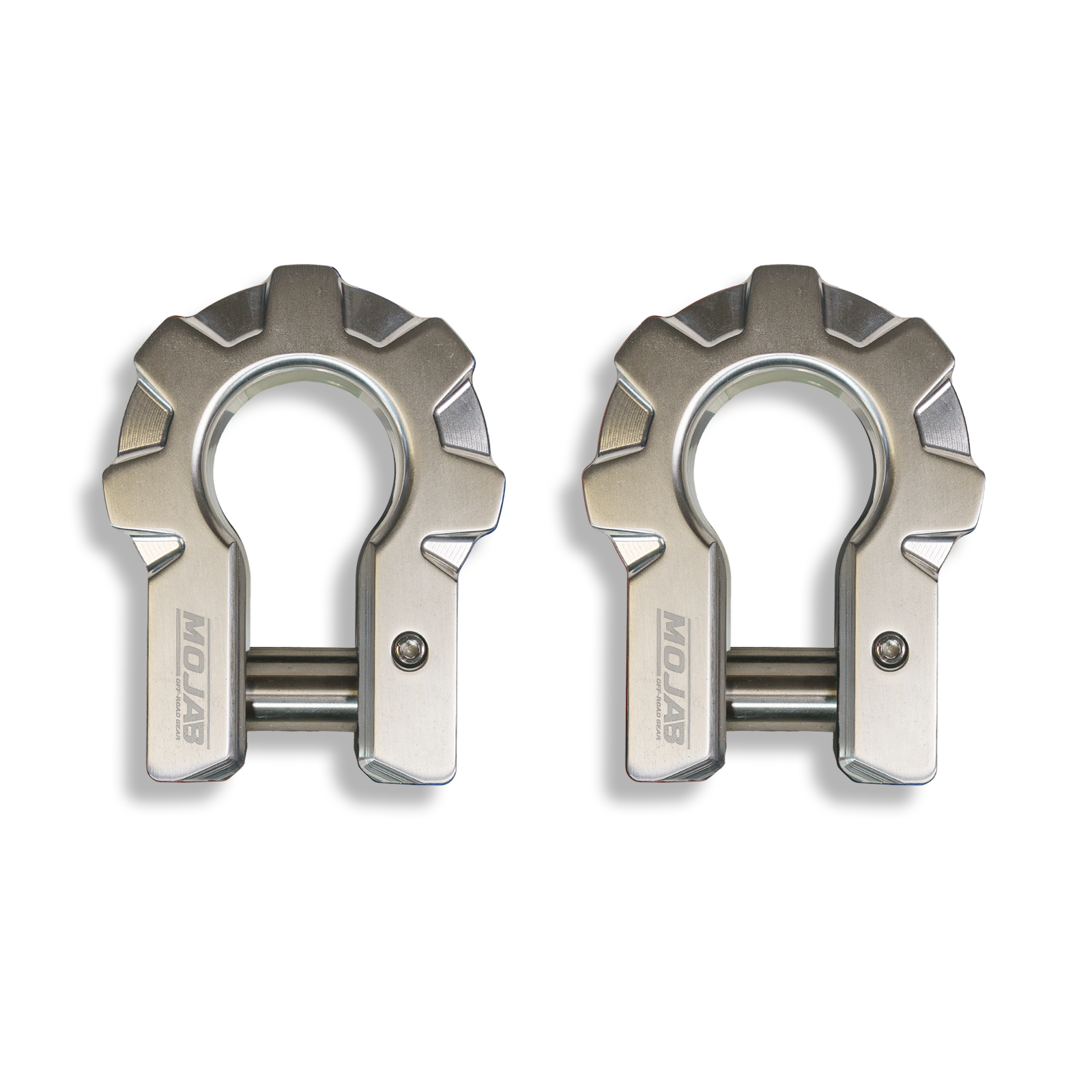 Extreme Duty Aluminum D-Shackle Set (9T), 3/4" - Lifetime Warranty
