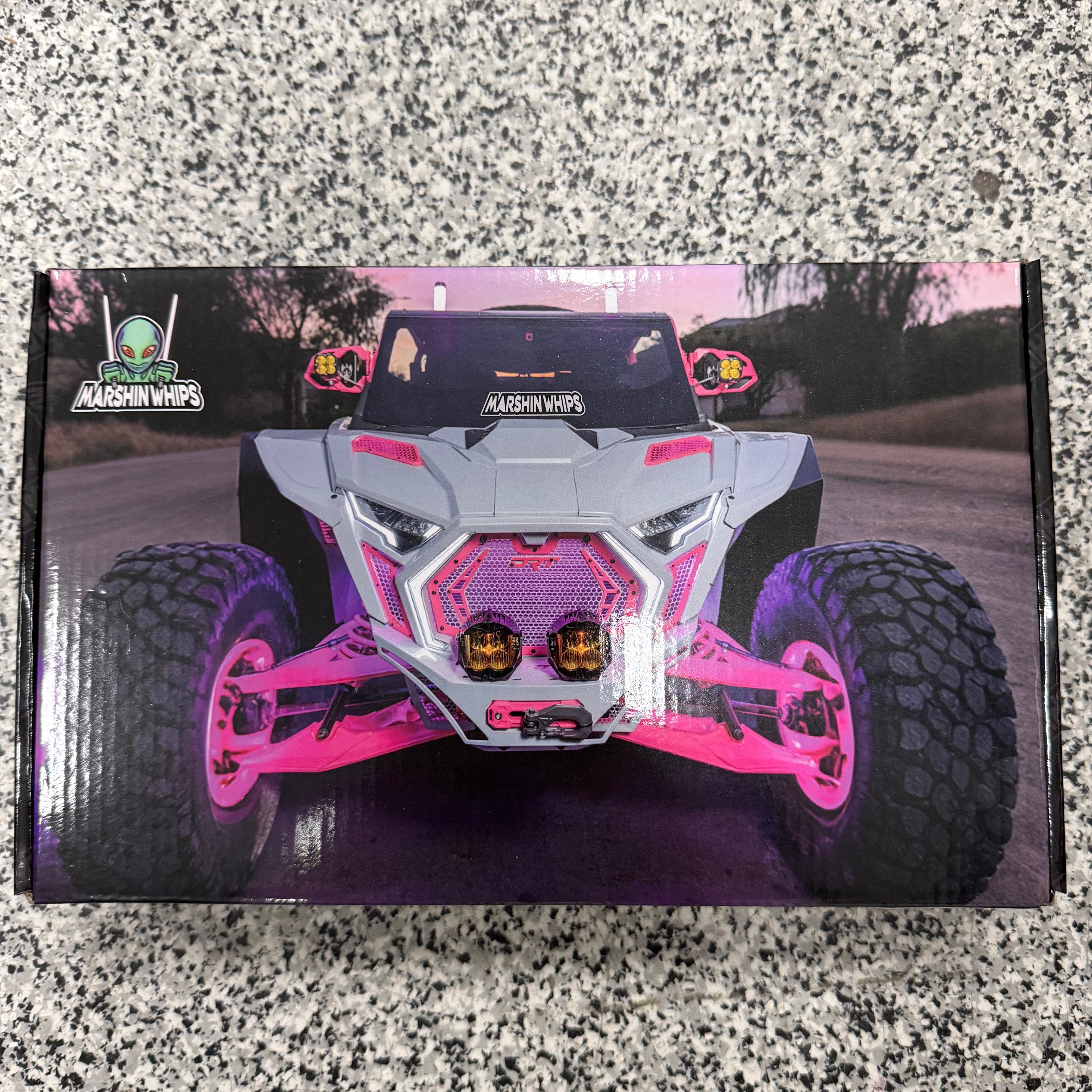 Polaris RZR Pro Series RGBW LED Chasing Fang Lights | App Control & Tu