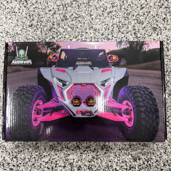Polaris RZR Pro Series RGBW LED Chasing Fang Lights | App Control & Tu