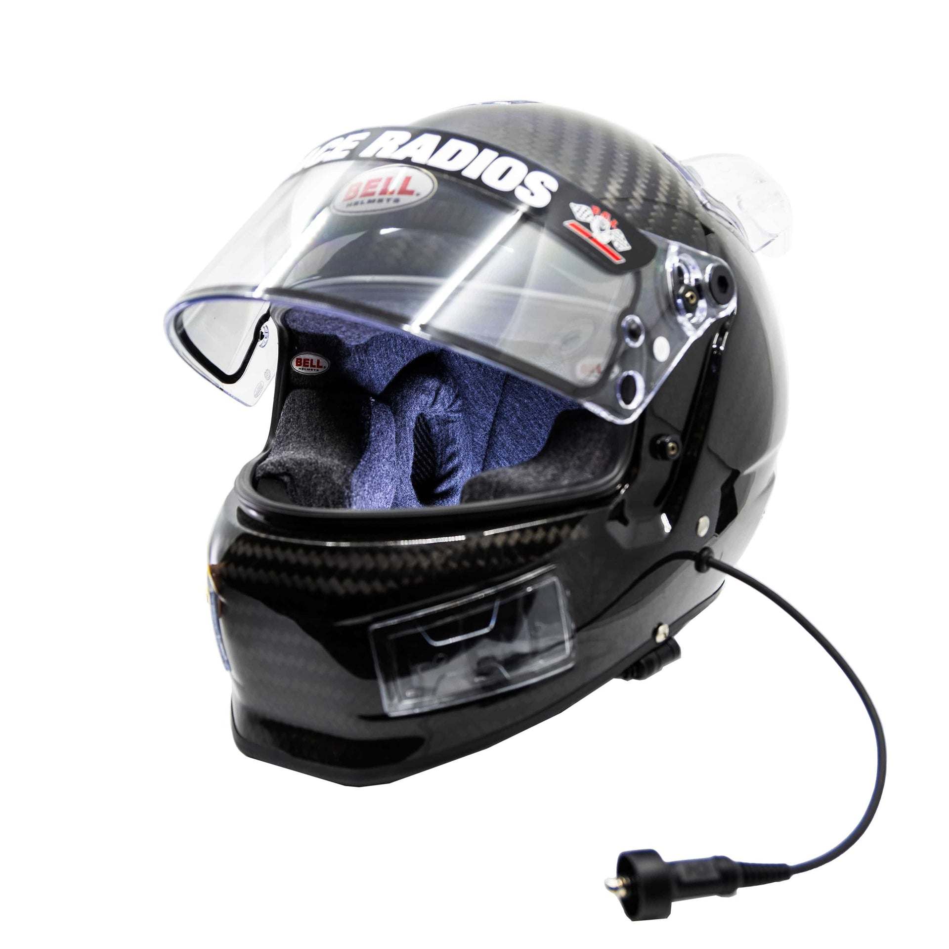 Upgrade ear cup wiring installation on Carbon Fiber BR8 with Bell supplied ear cups