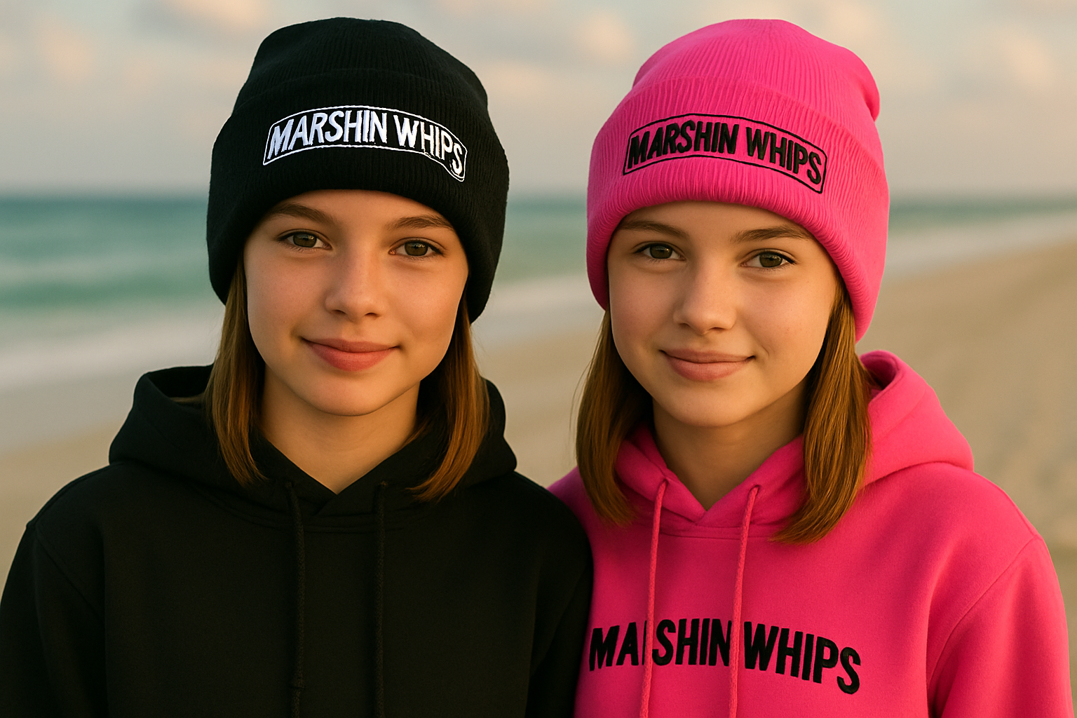 Marshin Whips Pink Beanie