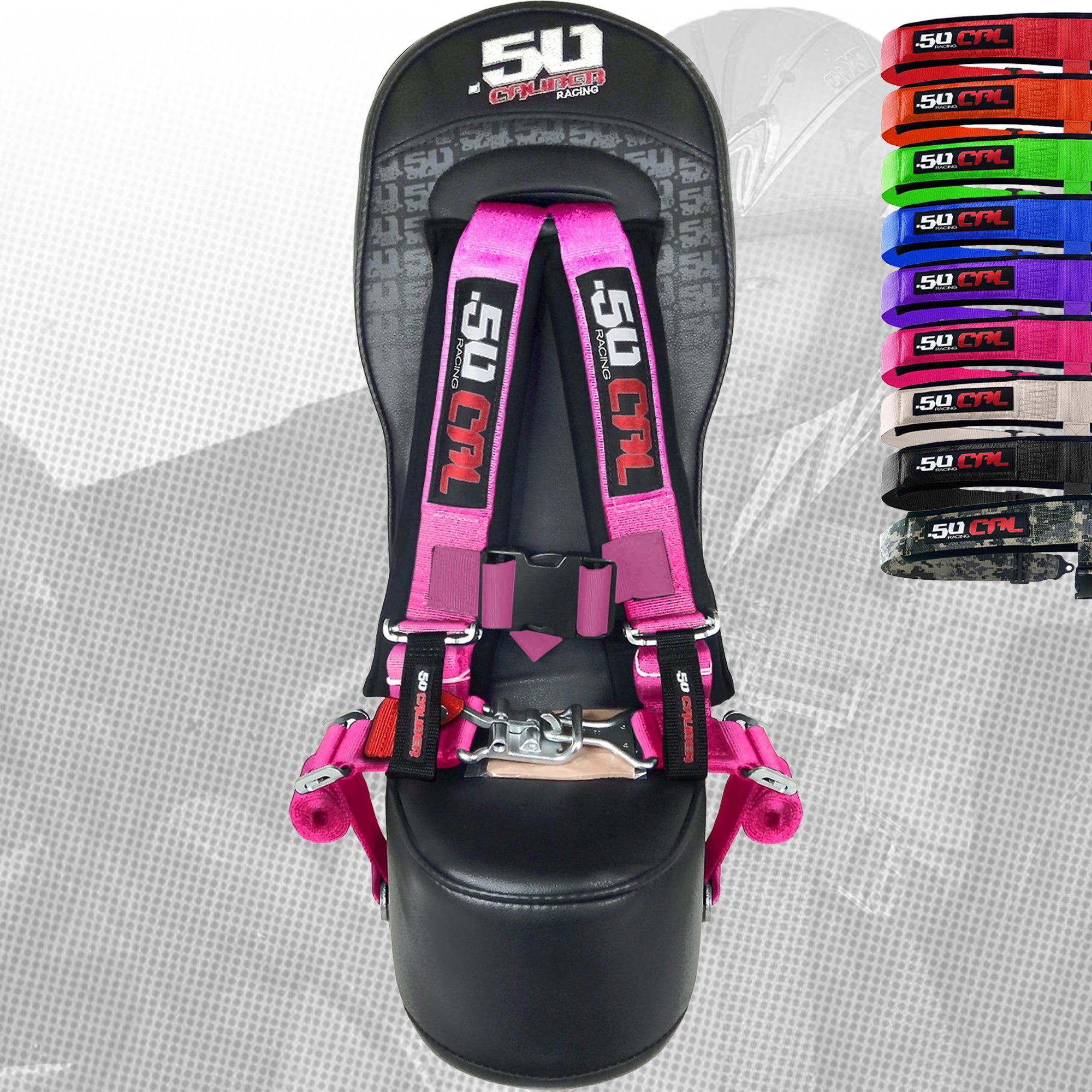 RZR PRO XP 4 Rear Bump Seat & Safety Harness