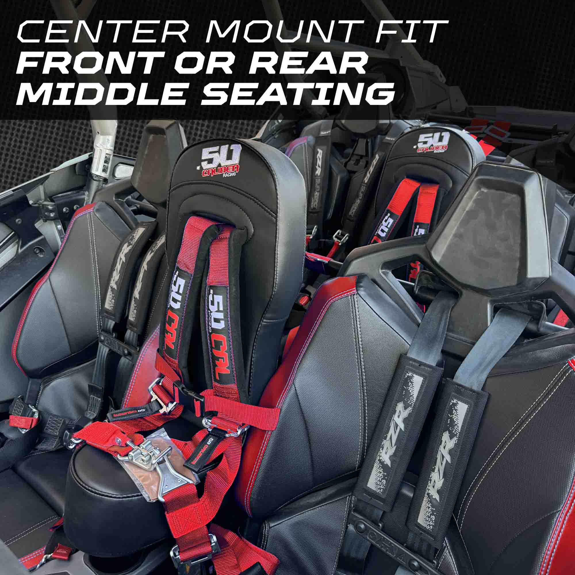 RZR XP1000 Bump Seat with Harness