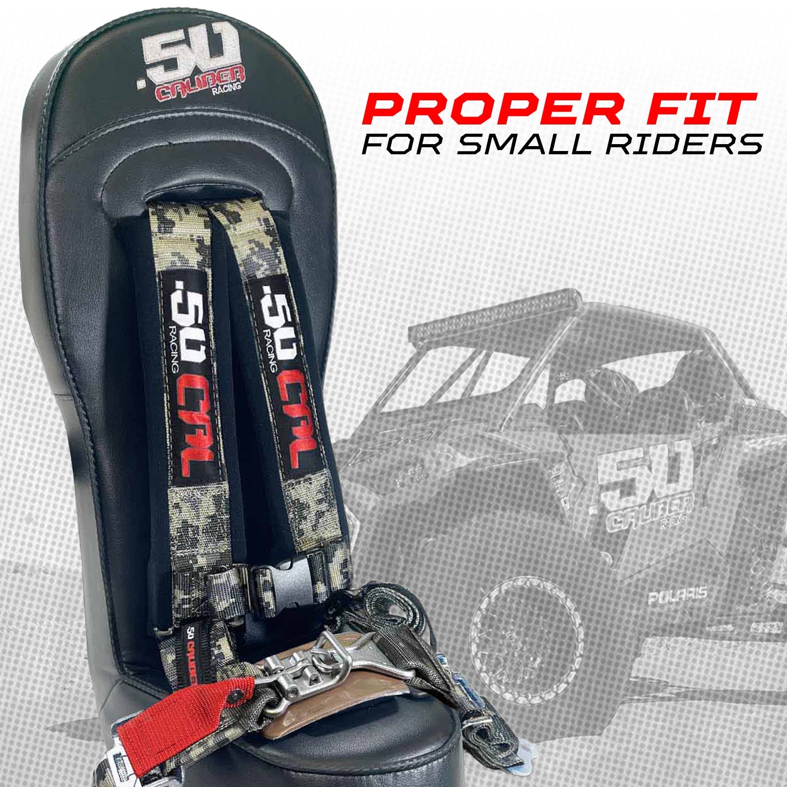 RZR XP1000 Bump Seat with Harness