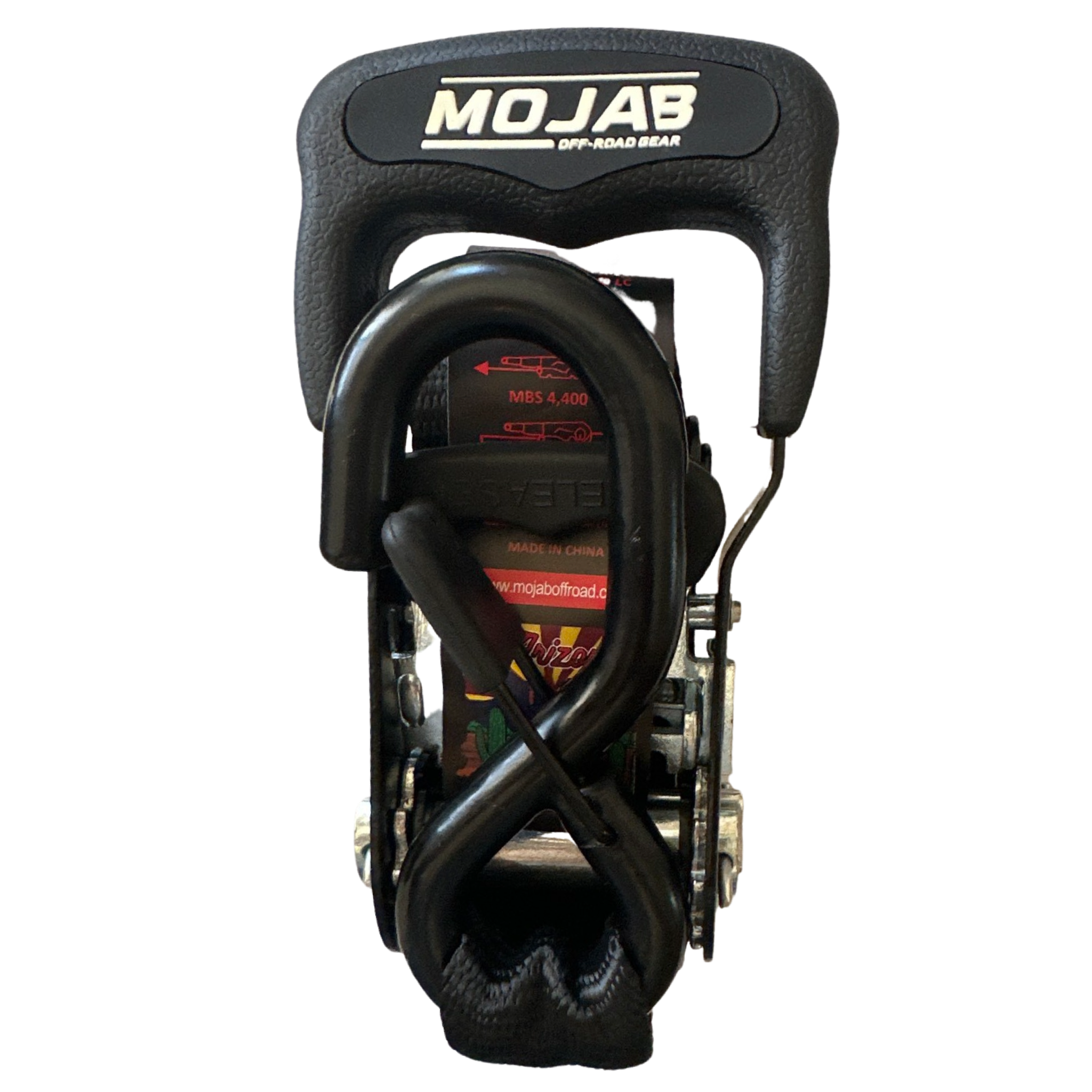 Ratchet Tie-Down Set - 4 Pack, 1.6" x 15 FT. | Secure Your Cargo Easily