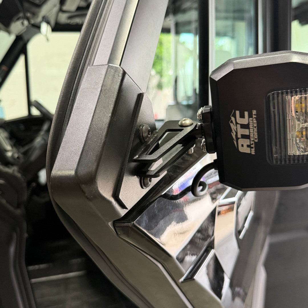 ATC Side-Winder Series Mirrors - Powerful Billet Aluminum Design