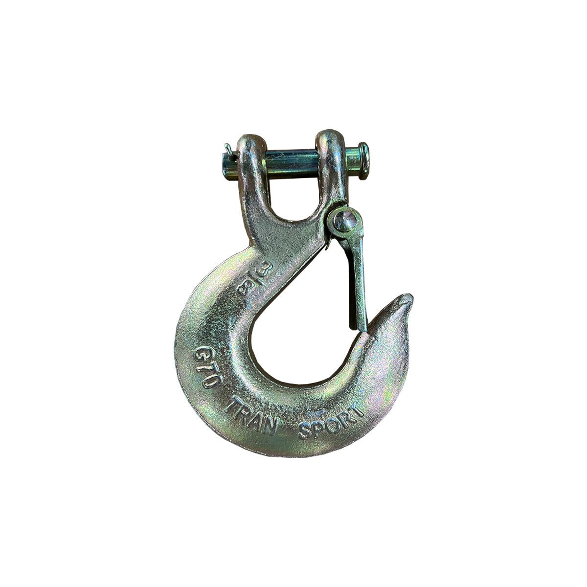 Metal winch rope hook CHKS038-CAD for secure towing and lifting