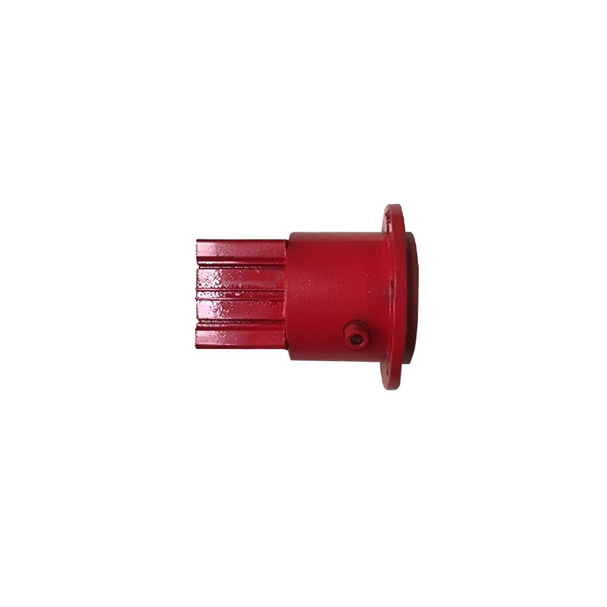 Red clutch assembly CLU13JP component isolated on white background