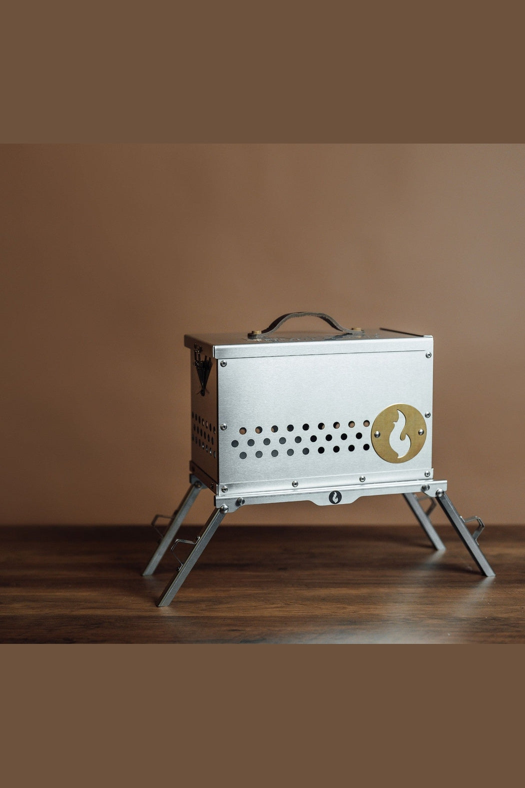 The Original Hekla: 304 Stainless Steel LavaBox with Dual-Burner