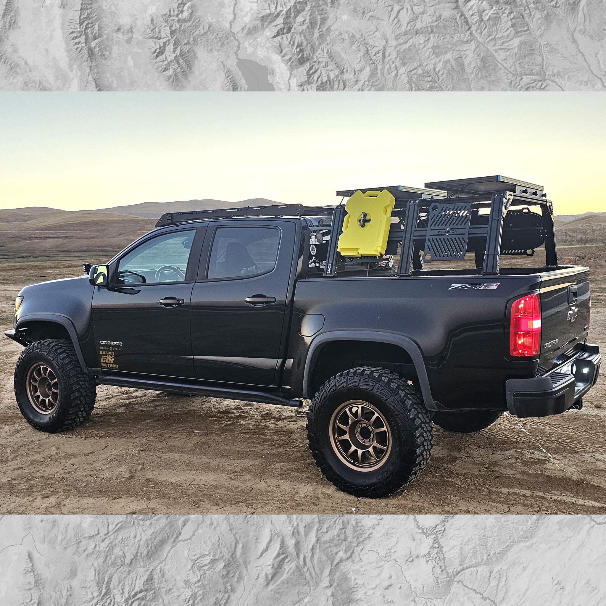 Xtrusion XTR3 Bed Rack for GM Colorado & Canyon