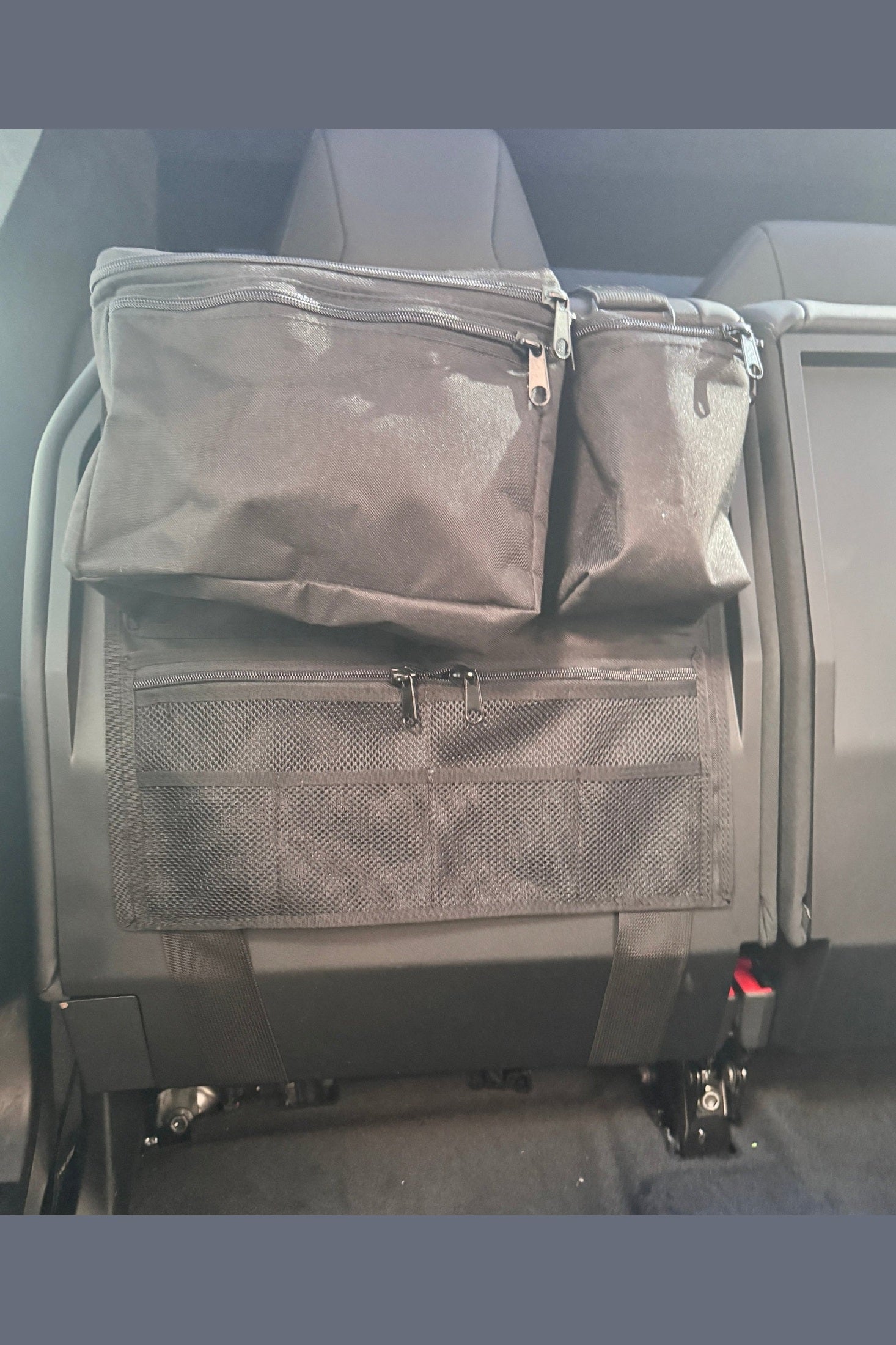 Cyber Truck Backseat Storage Solutions