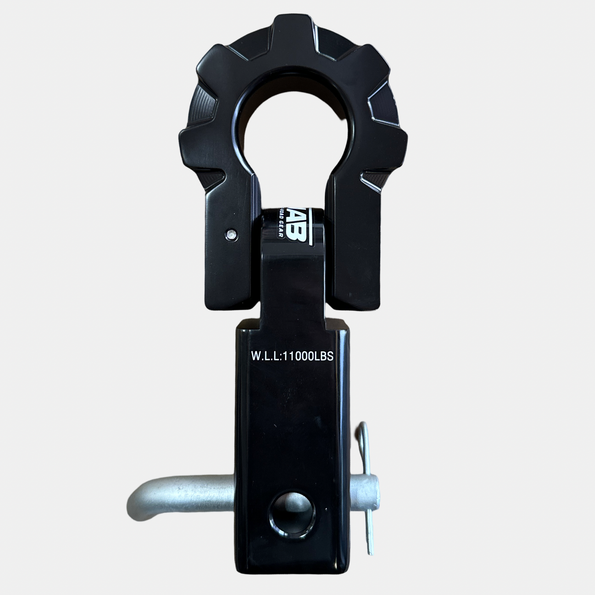 Aluminum Hitch Receiver 2'' with D-Shackle 9T - Lifetime Warranty