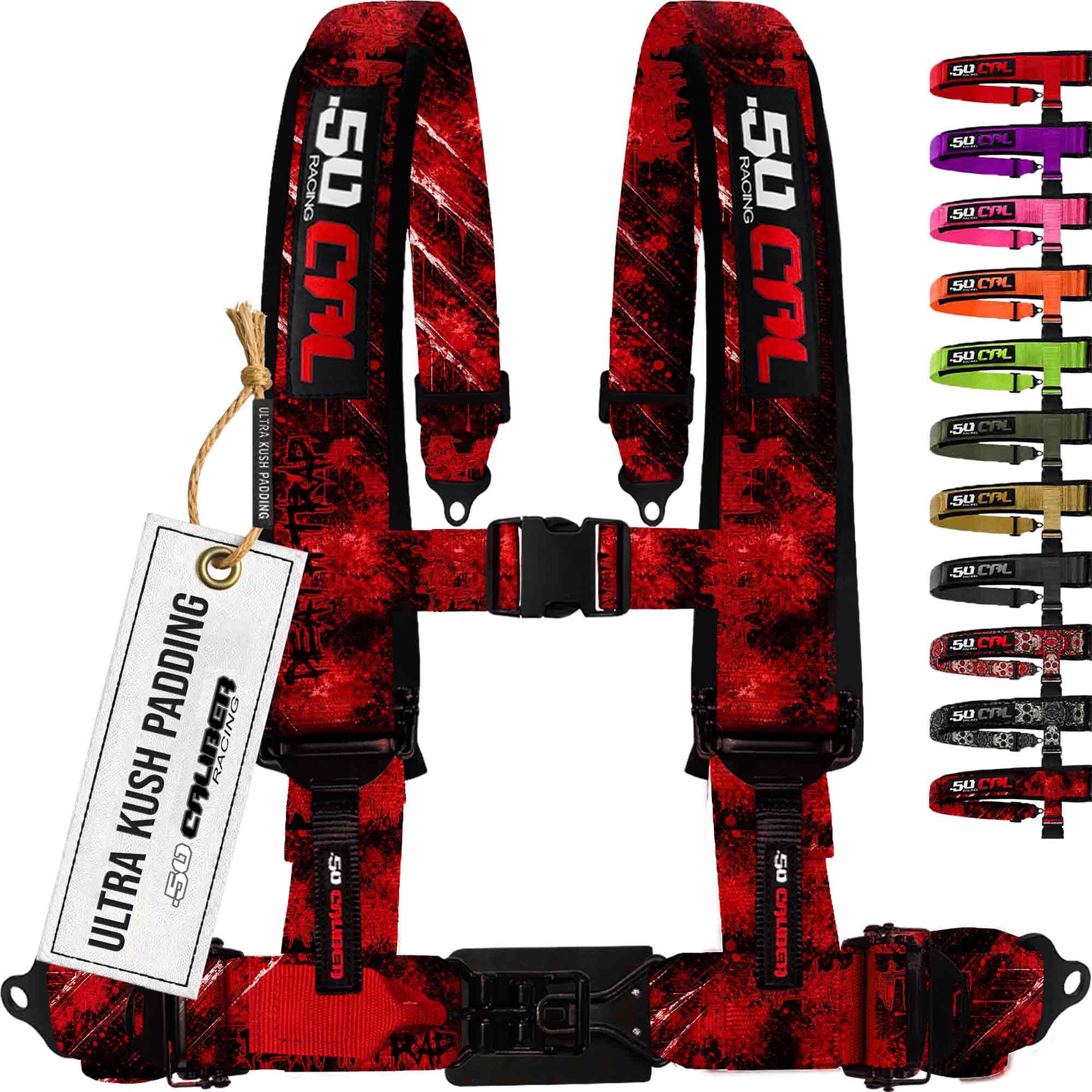 2" & 3" 4pt & 5pt Elite Series Race Latch "EZ" Adjust Harness