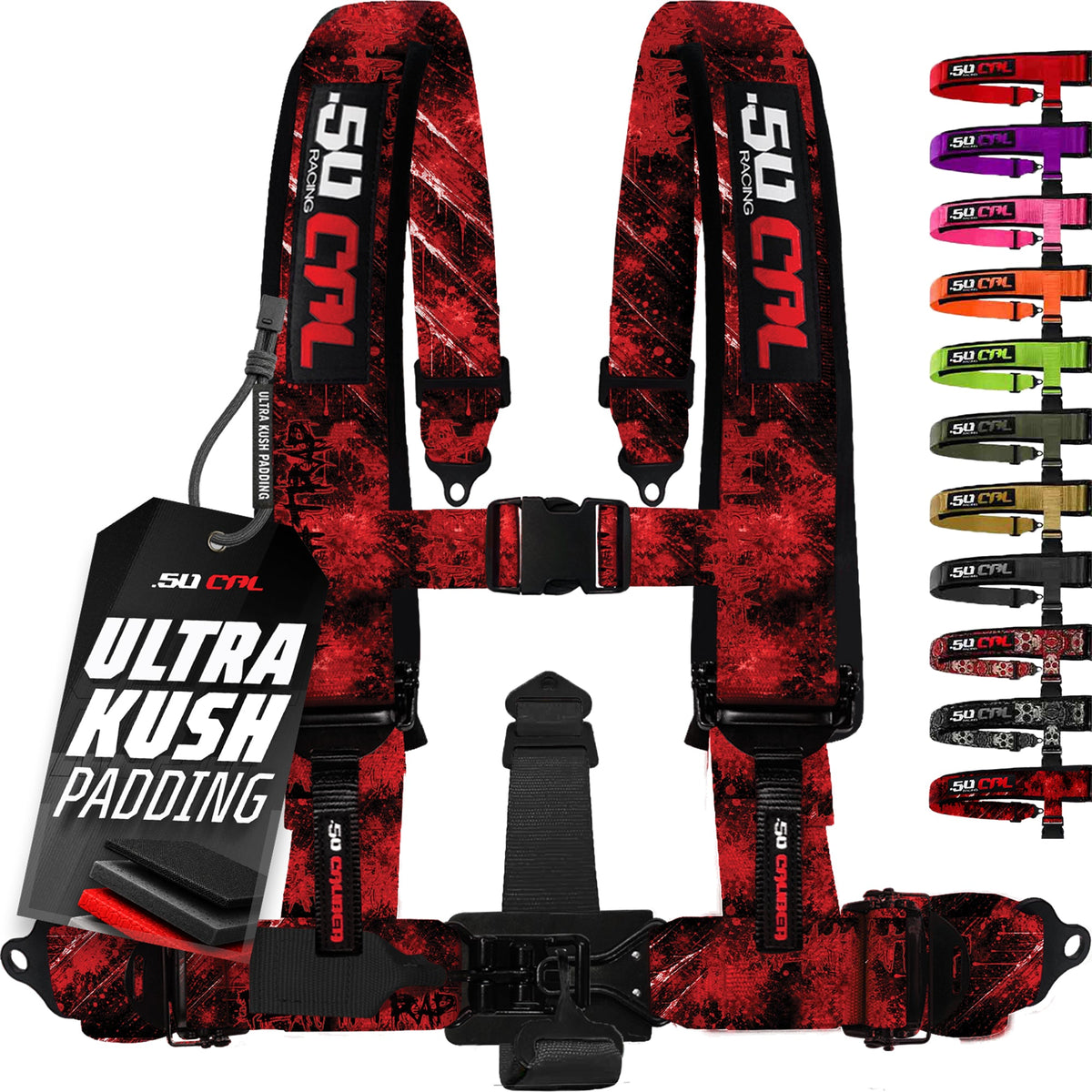 2" & 3" 4 point Harness - Elite Series Race Latch "EZ" Adjust Racing Harness