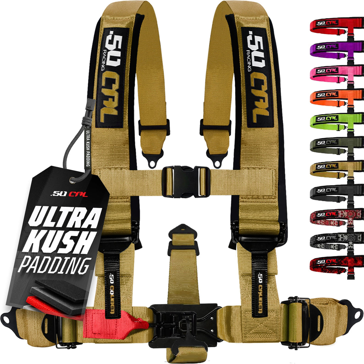2" & 3" 4 point Harness - Elite Series Race Latch "EZ" Adjust Racing Harness