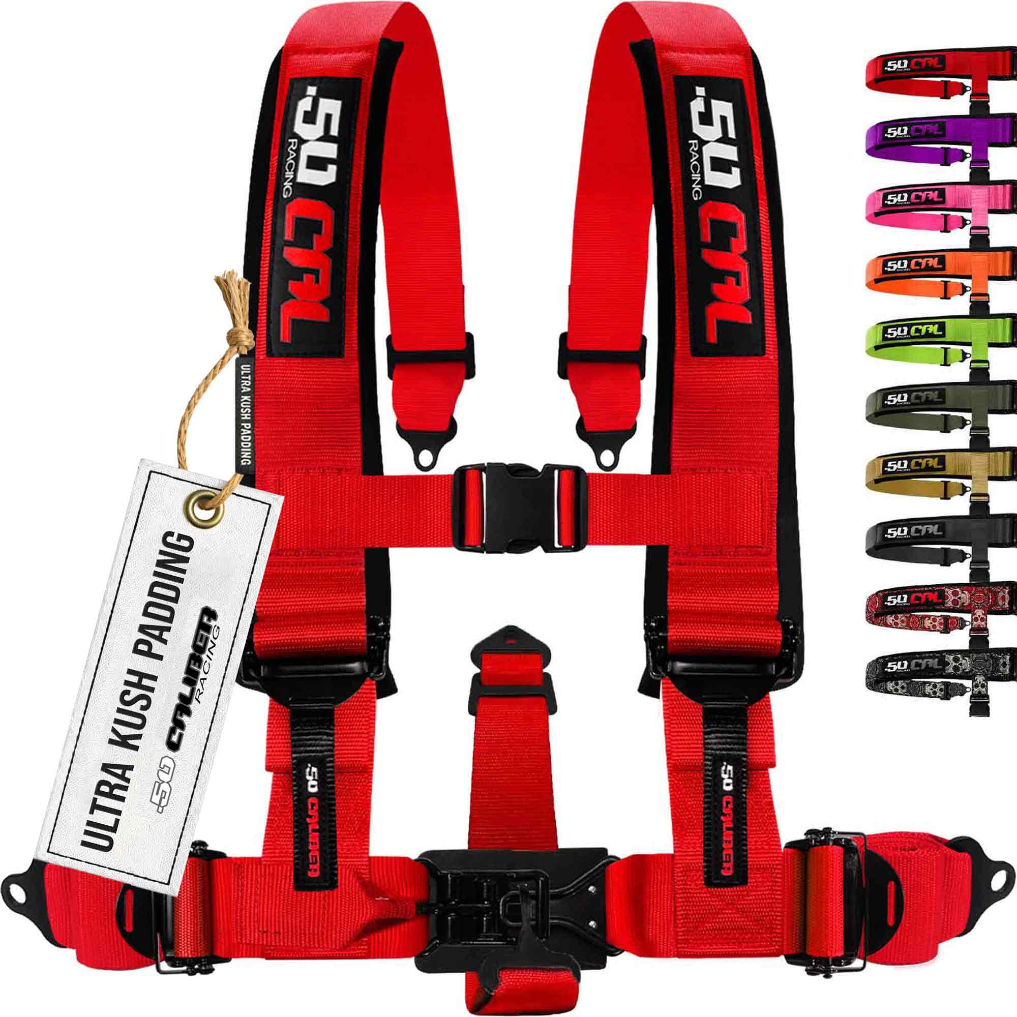 2" & 3" 4pt & 5pt Elite Series Race Latch "EZ" Adjust Harness