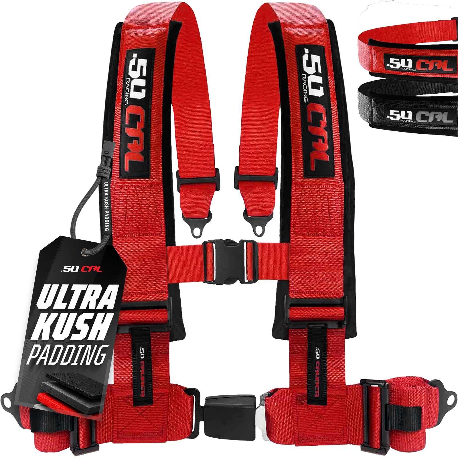 Elite Series 2" & 3" 4 point Harness with push button release