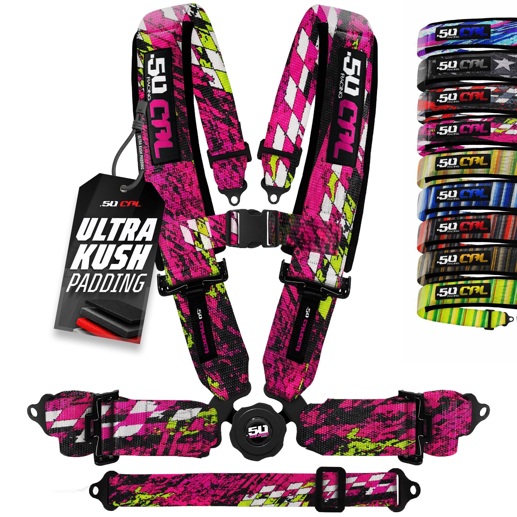 2" & 3" 4 point & 5 point Harness Camlock Racing Harness