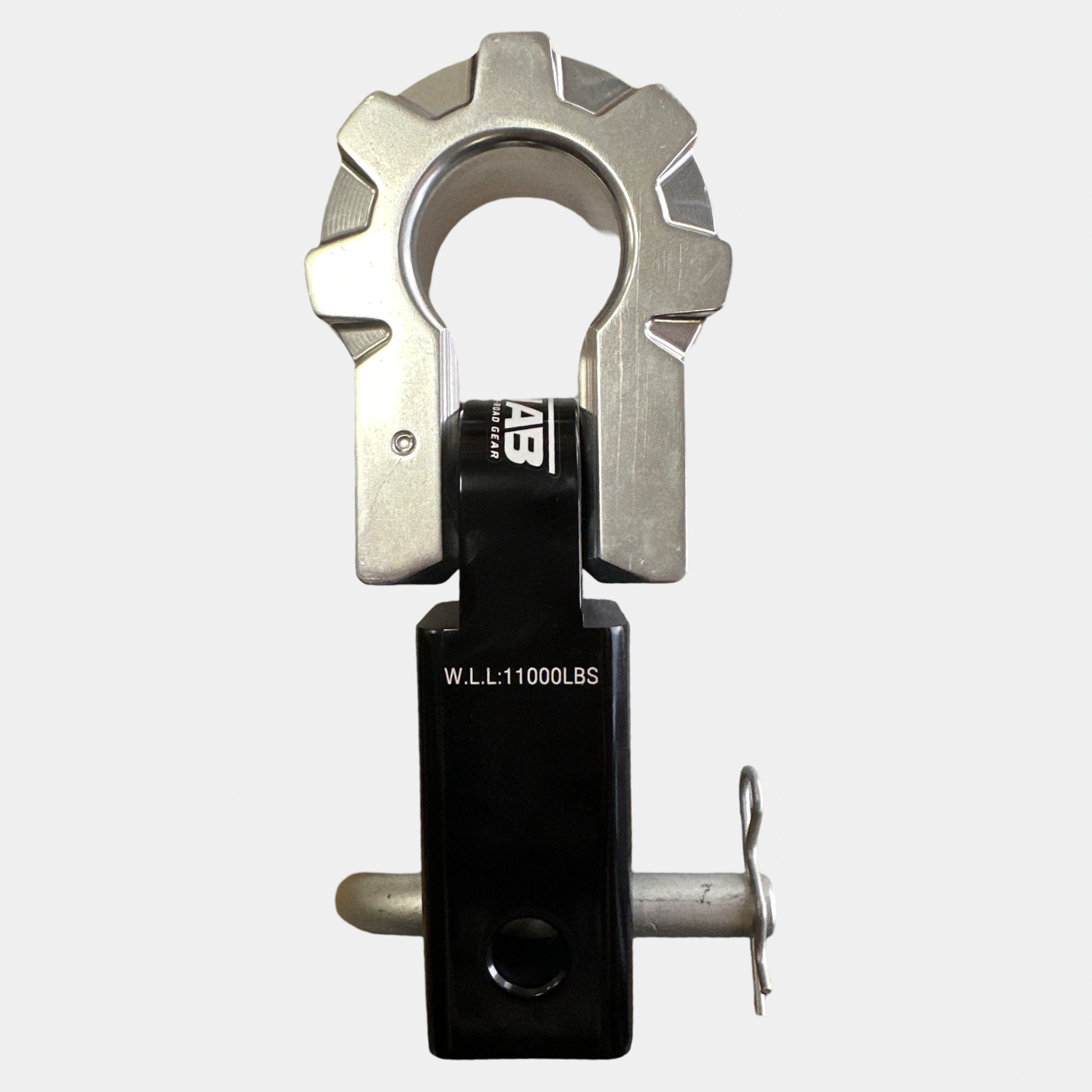 Aluminum Hitch Receiver 2'' with D-Shackle 9T - Lifetime Warranty