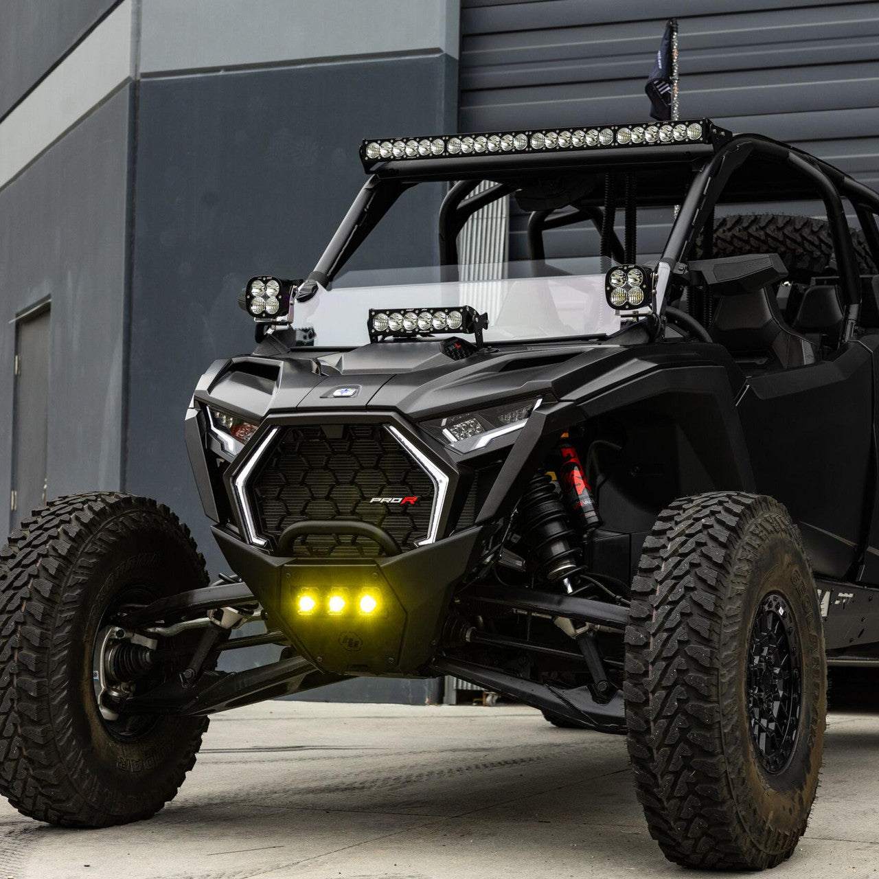 Polaris RZR OnX6+ 10" Hood Light Bar Kit (2025 Pro R/S/XP)
