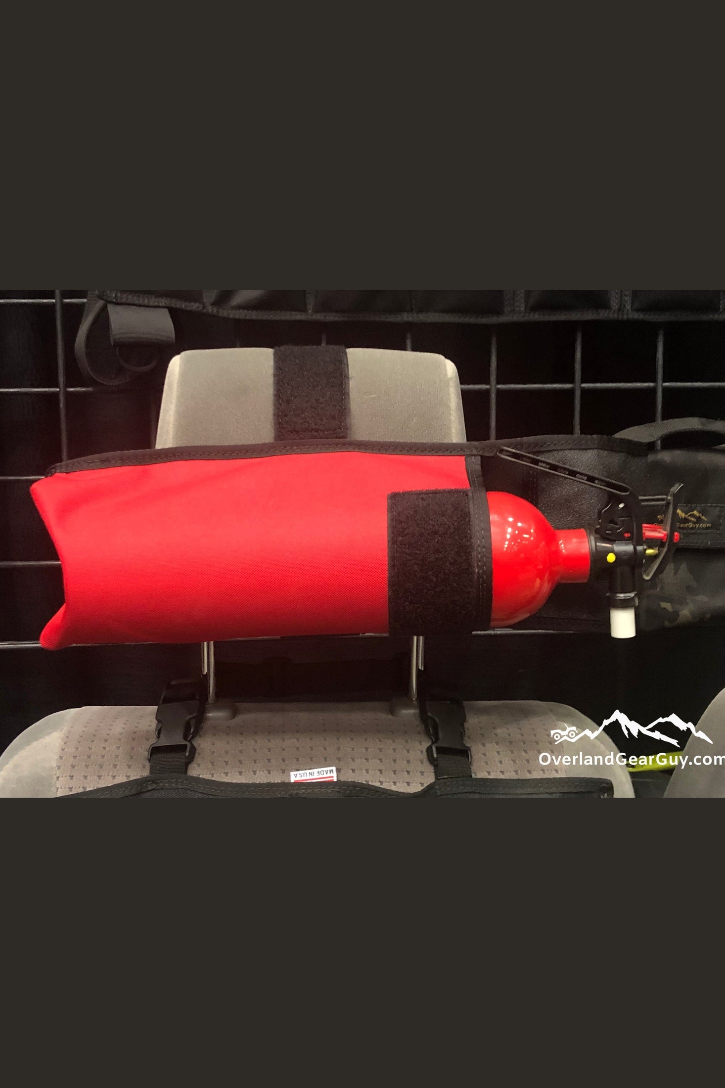 Fire Extinguisher Headrest Pouch