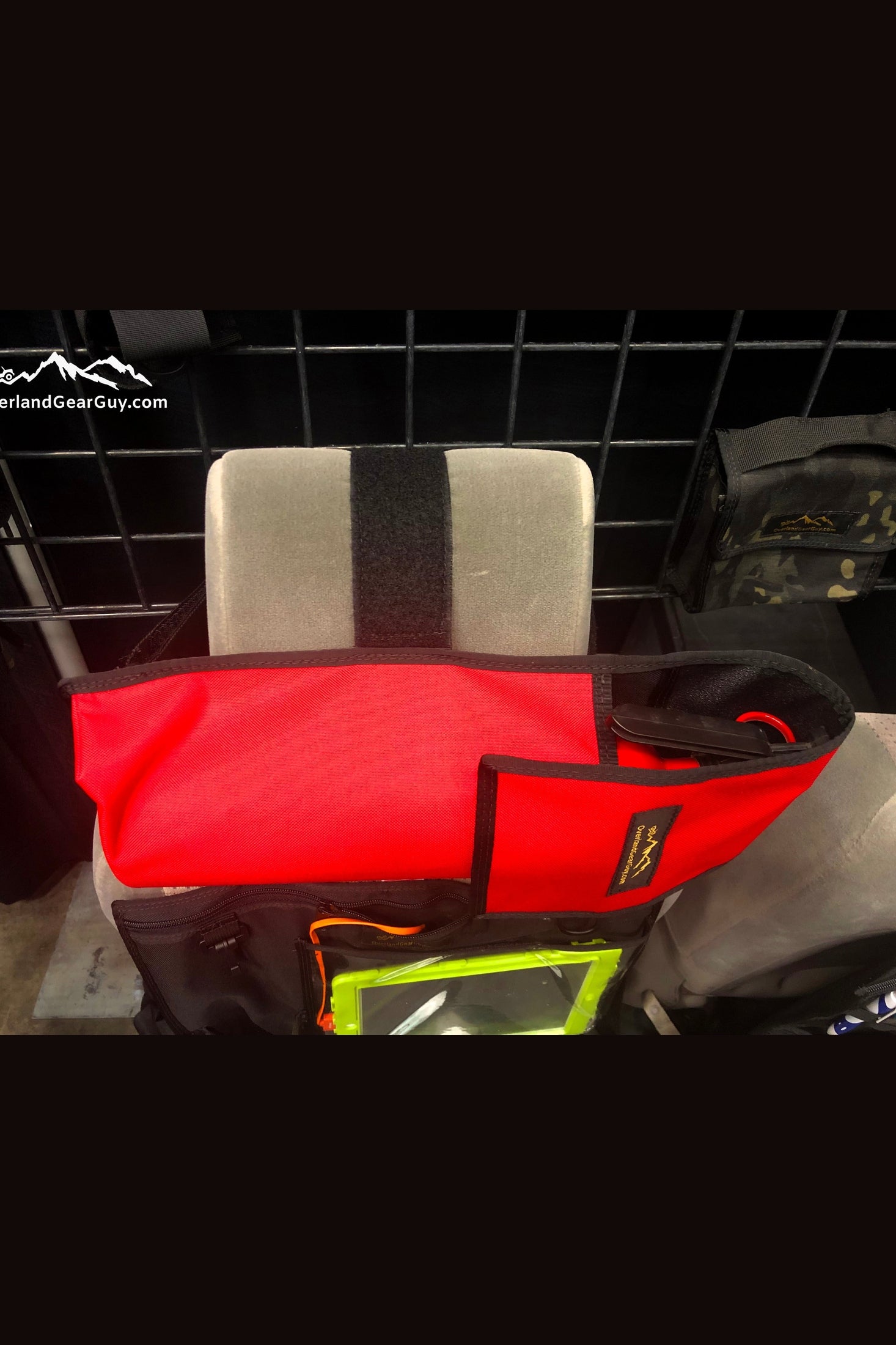 Fire Extinguisher Headrest Pouch