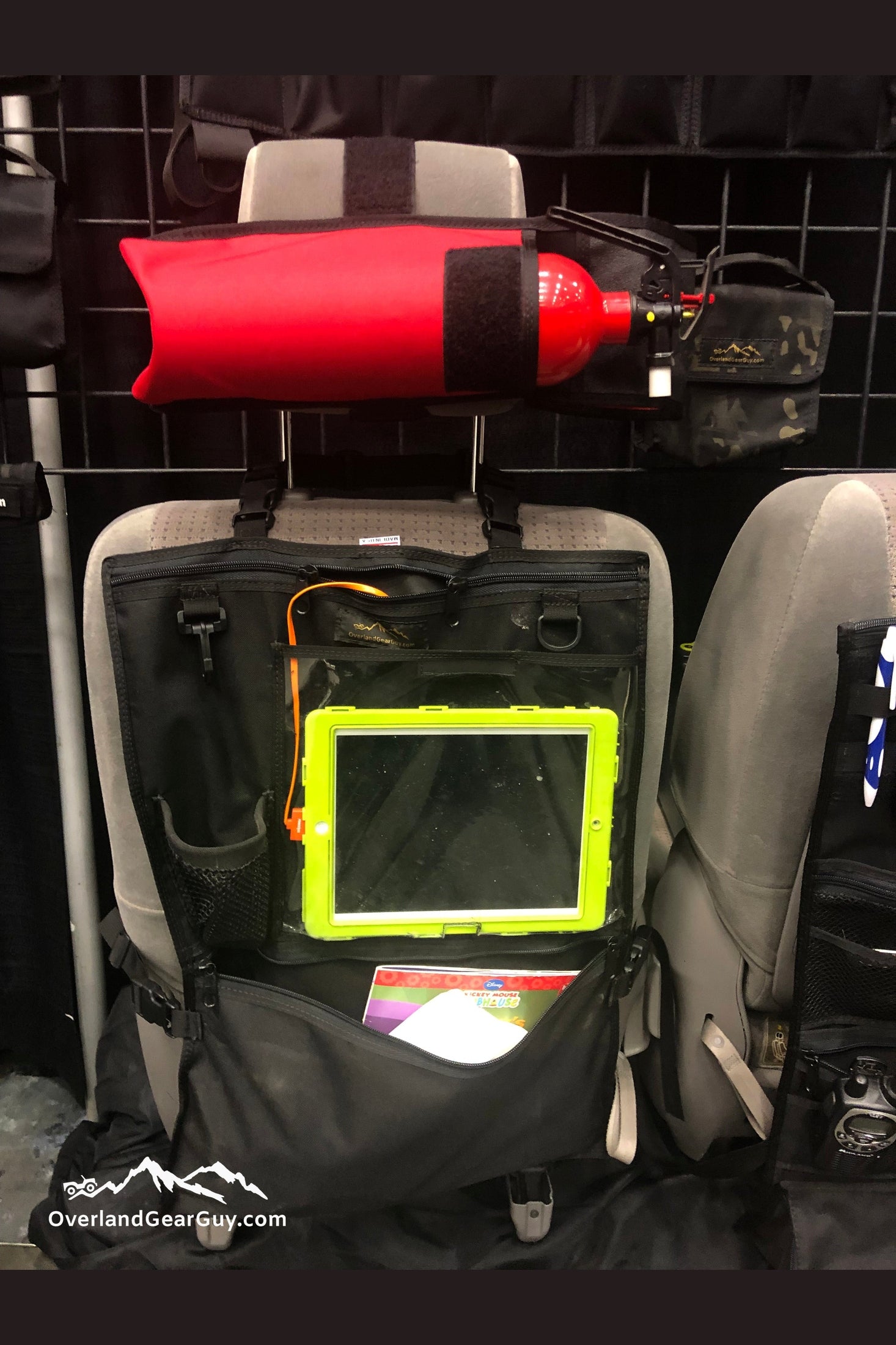 Fire Extinguisher Headrest Pouch