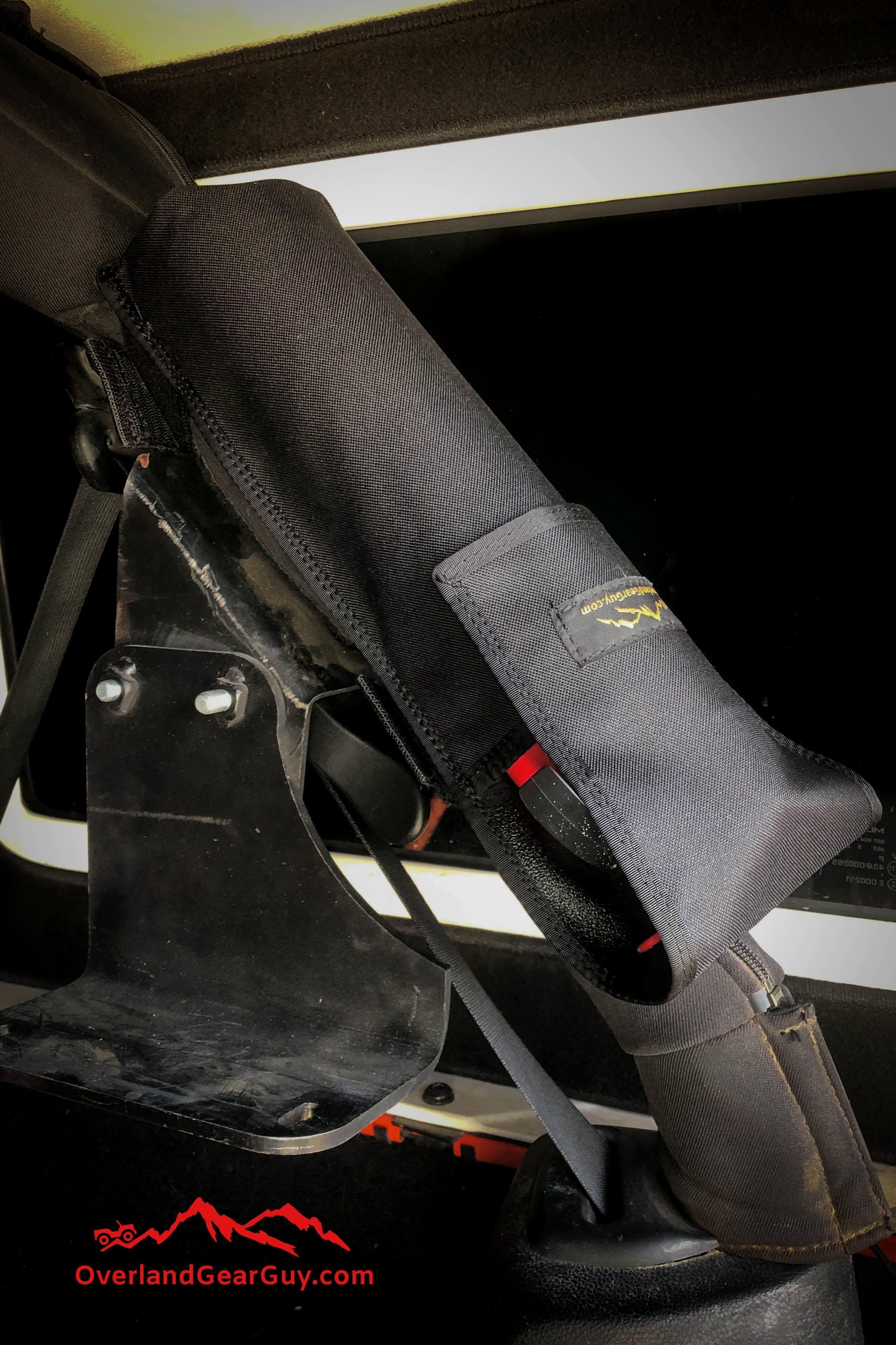 Jeep Fire Extinguisher Pouch Roll Bar