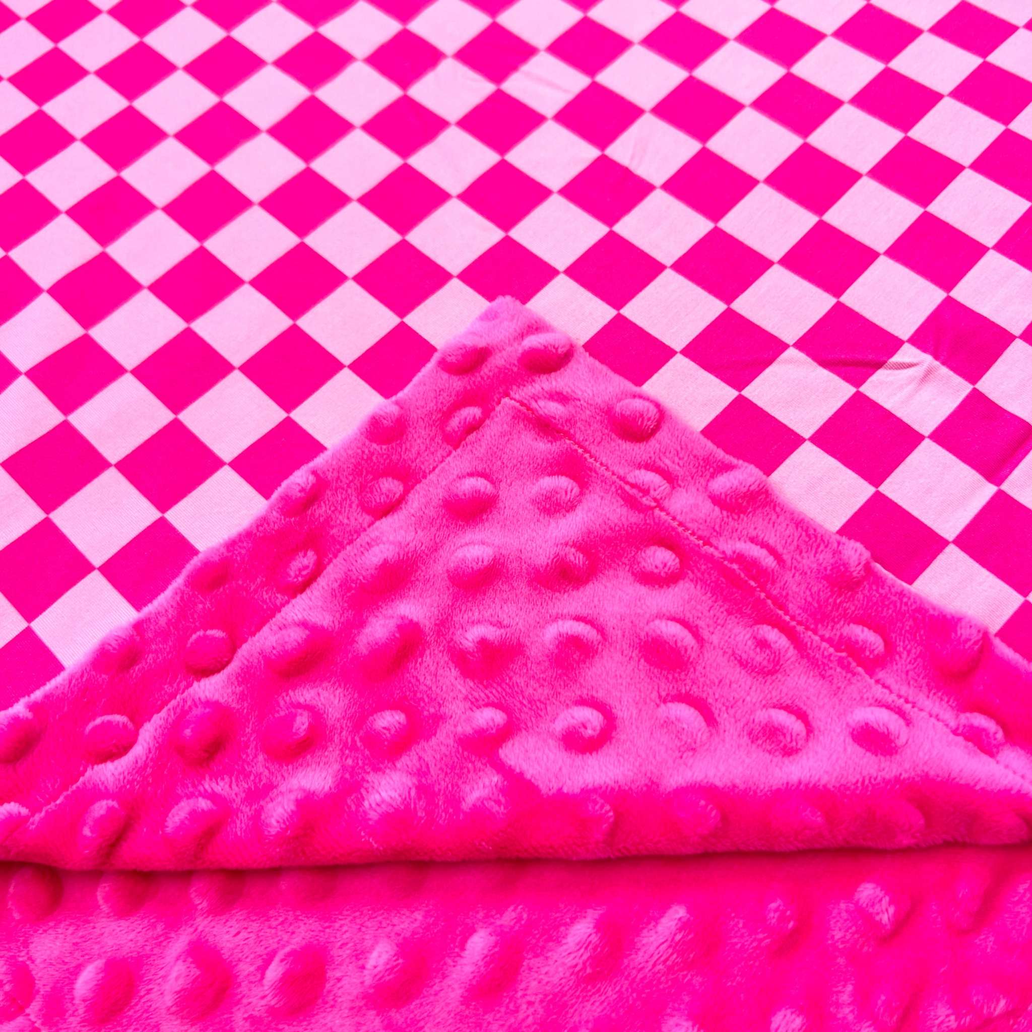 Bamboo Minky Blanket - Ultra Soft Reversible Baby Blanket