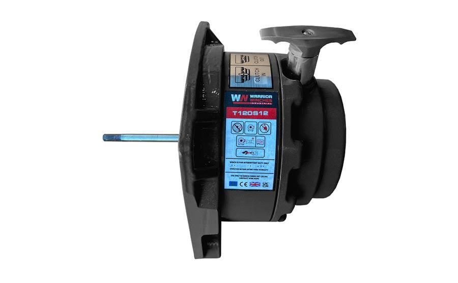 Gearbox GBTT120S12 metal industrial component with mounting holes
