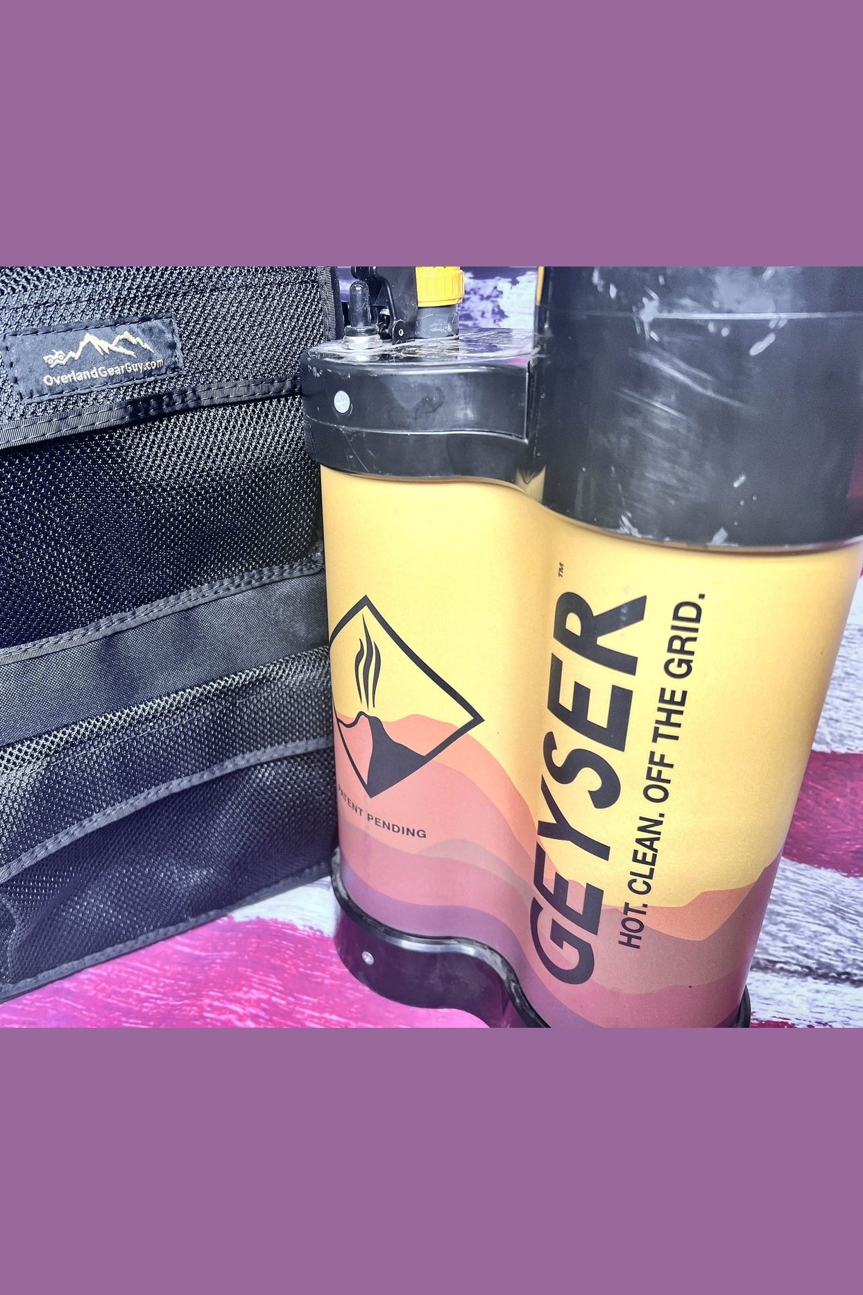 Stay Organized On-the-Go with Geyser Systems Shower Carry Bag