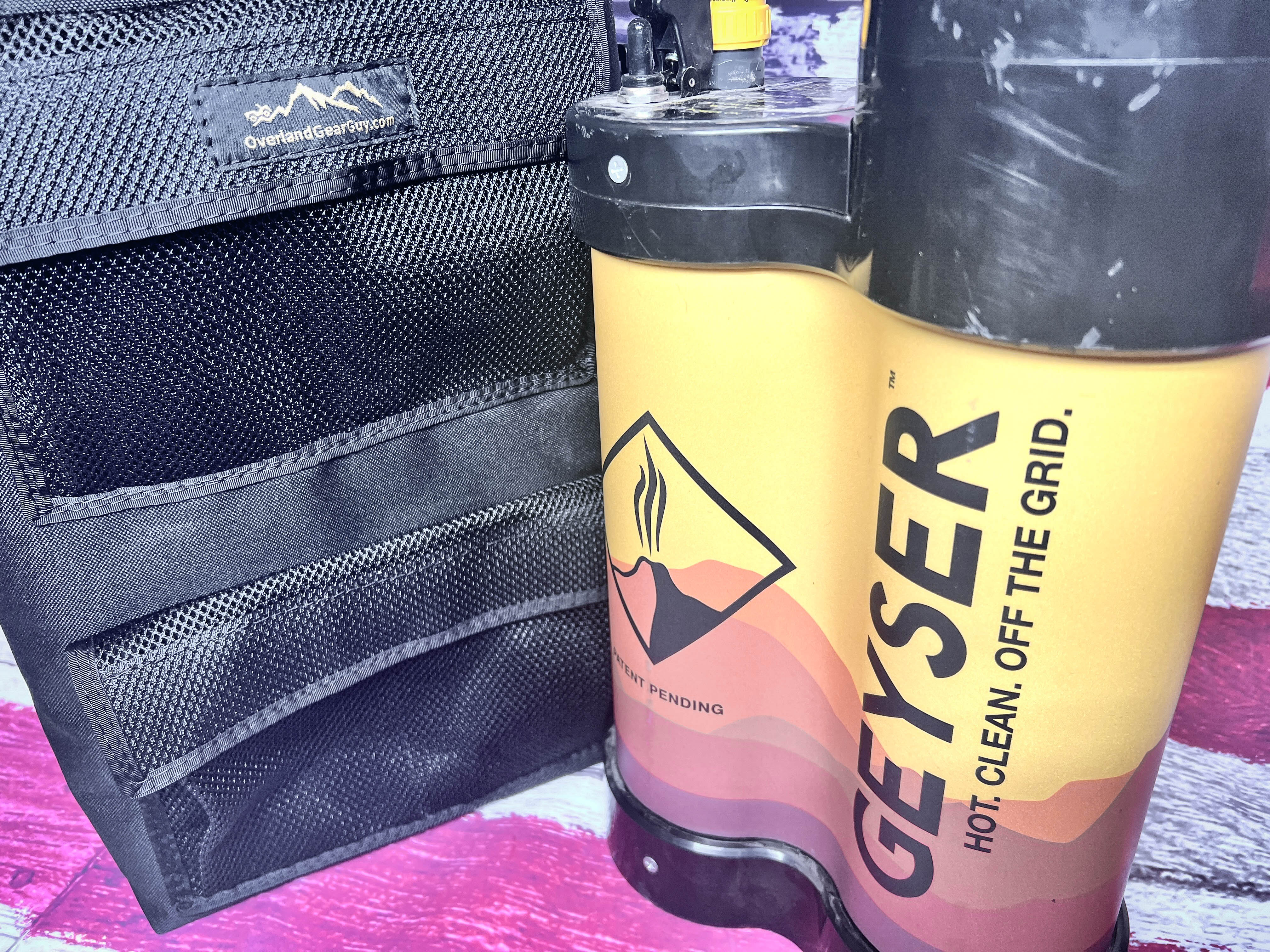 Stay Organized On-the-Go with Geyser Systems Shower Carry Bag