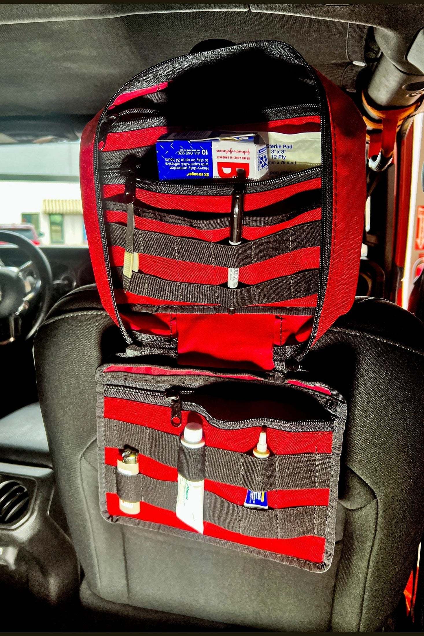 First Aid Kit Headrest Pouch - IFAK