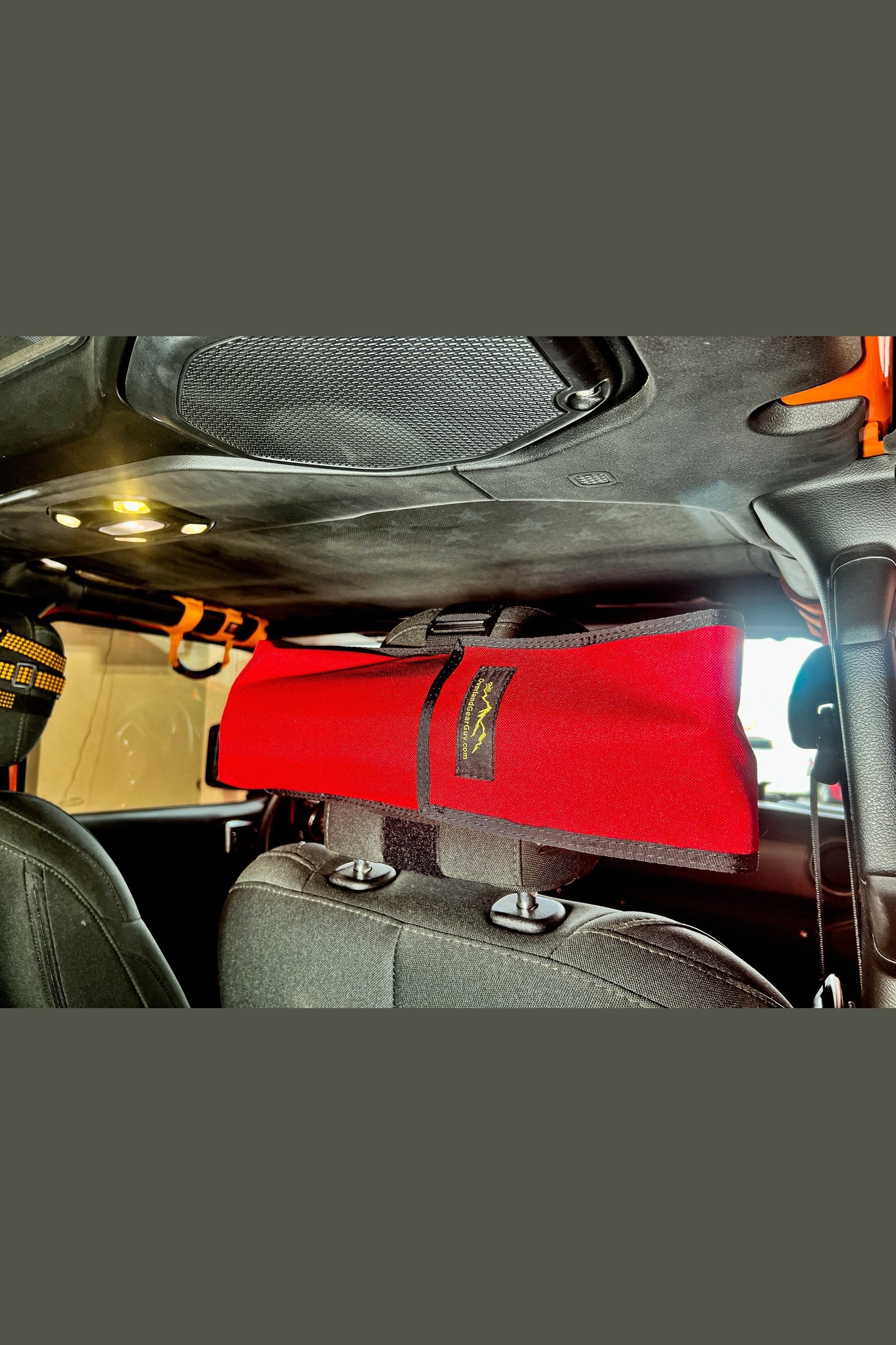 Fire Extinguisher Headrest Pouch
