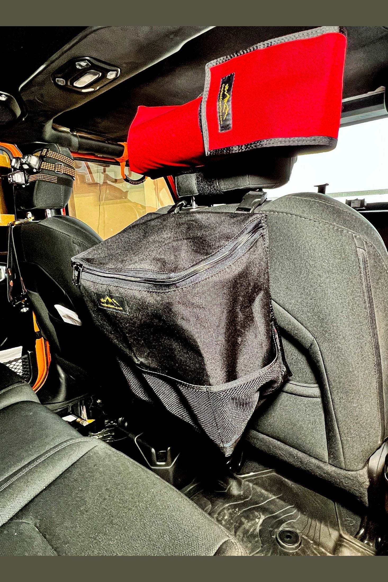 Medium Headrest Trash Bag for Clean and Organized Vehicles